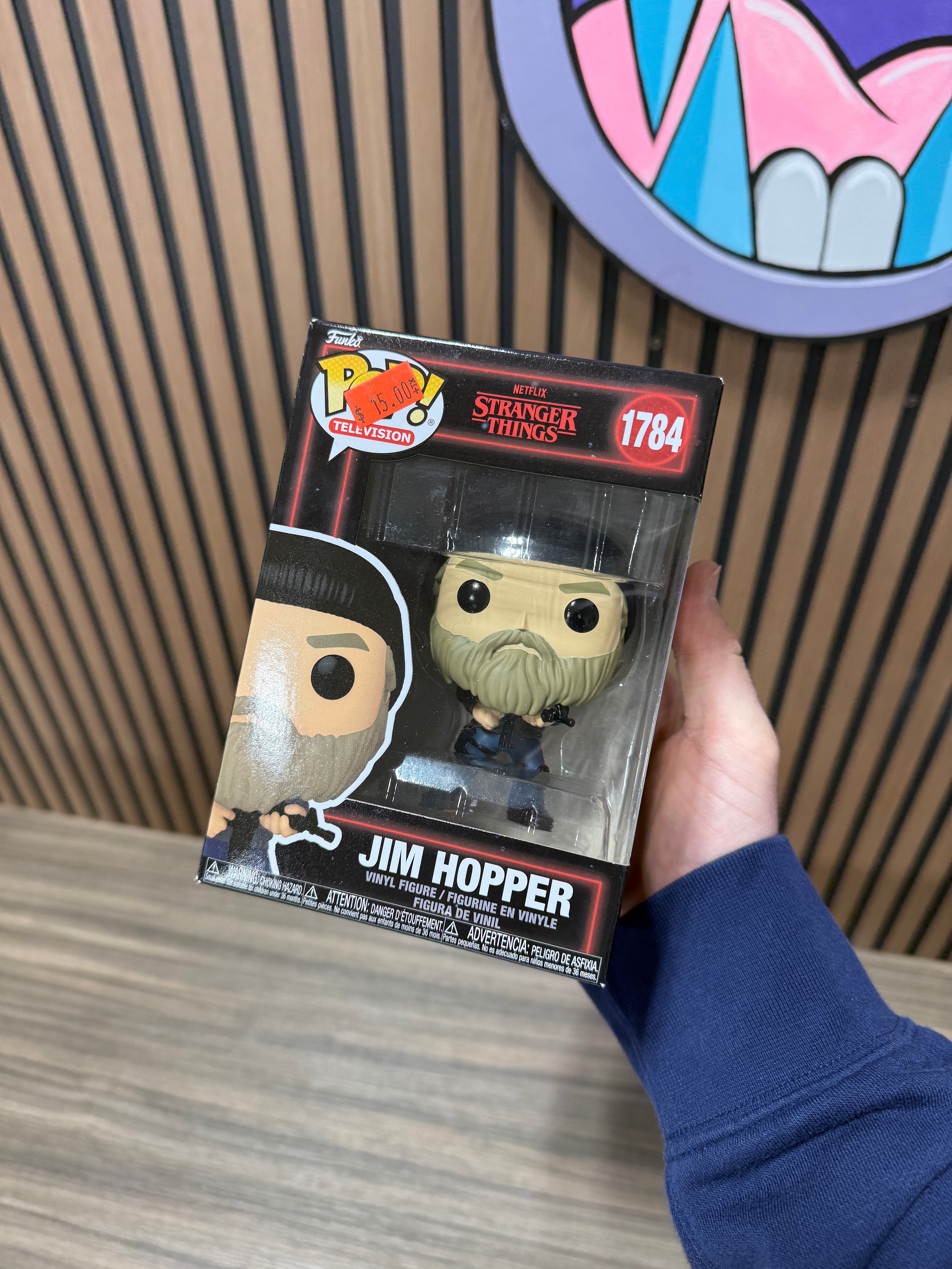 Stranger Things Season 5 Jim Hopper Funko Pop! Vinyl Figure #1784
