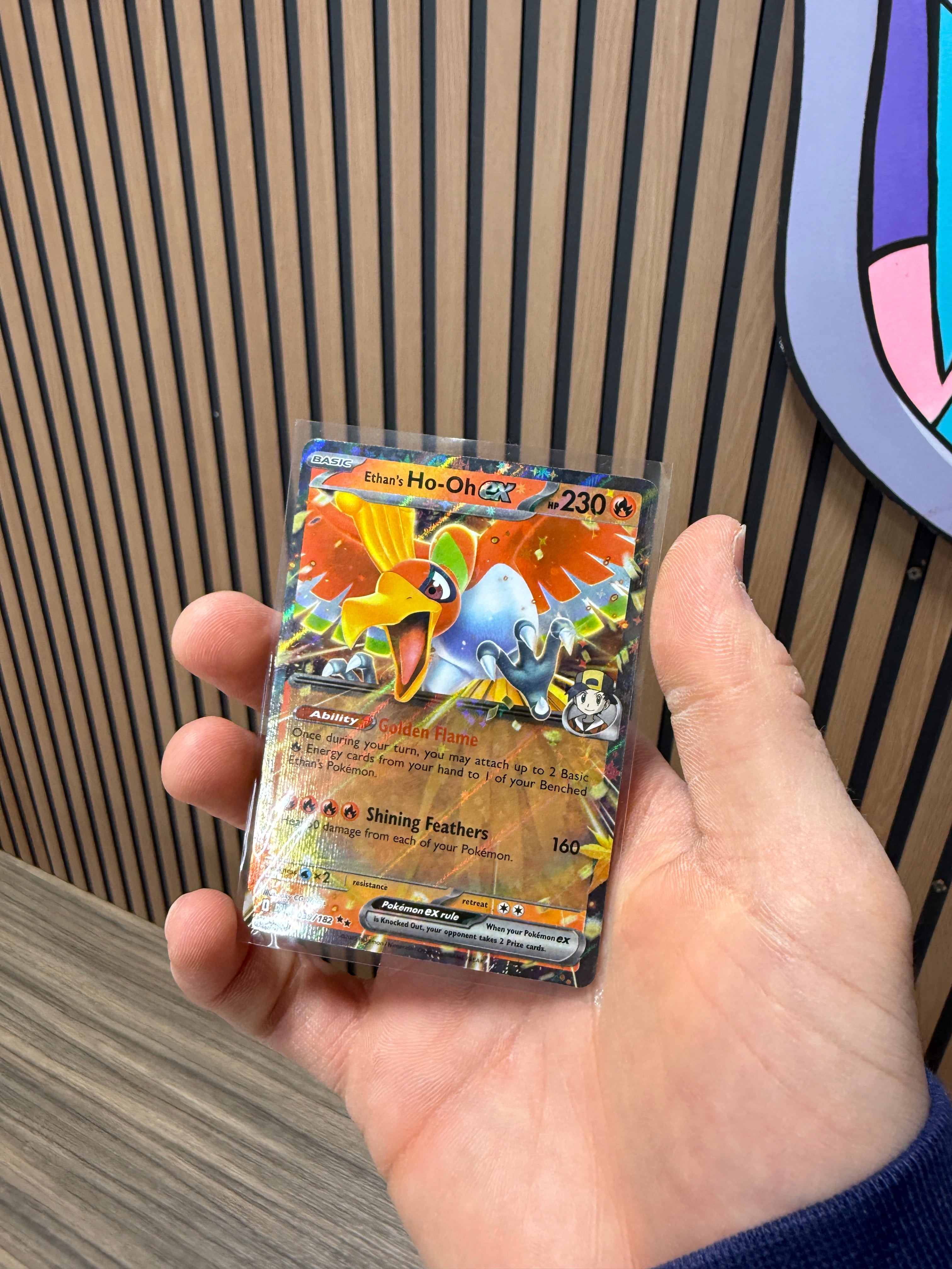 Ethan's Ho-Oh ex 039/182 Sv10: Destined Rivals Holo