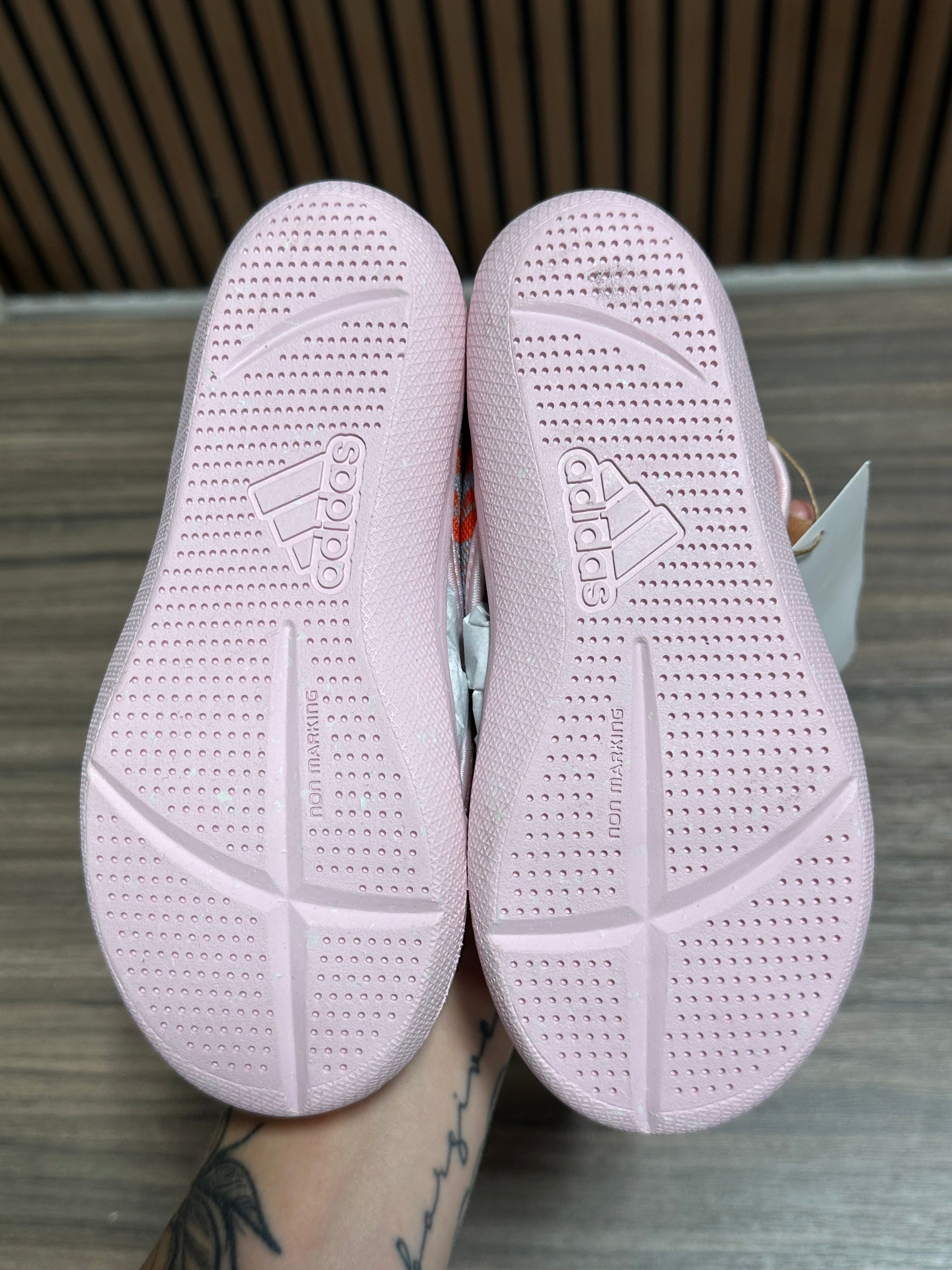 Pink Adidas x Disney AltaVenture 2.0 Moana Kids' Swim Sandals Sz 3.5