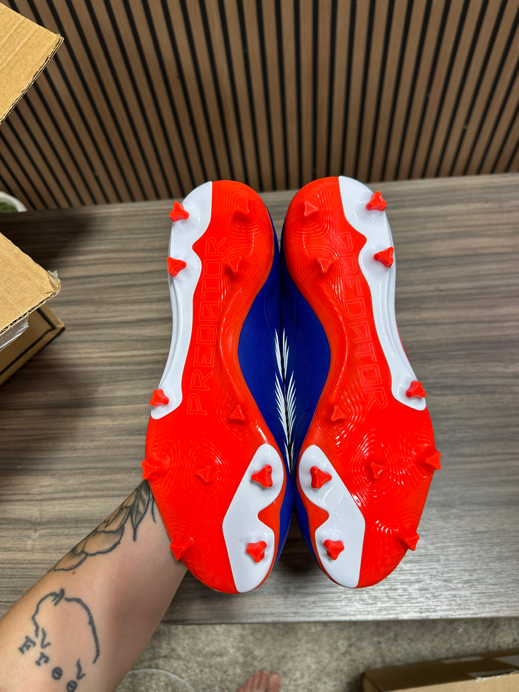 Adidas Predator League Laceless Firm Ground Sz 9