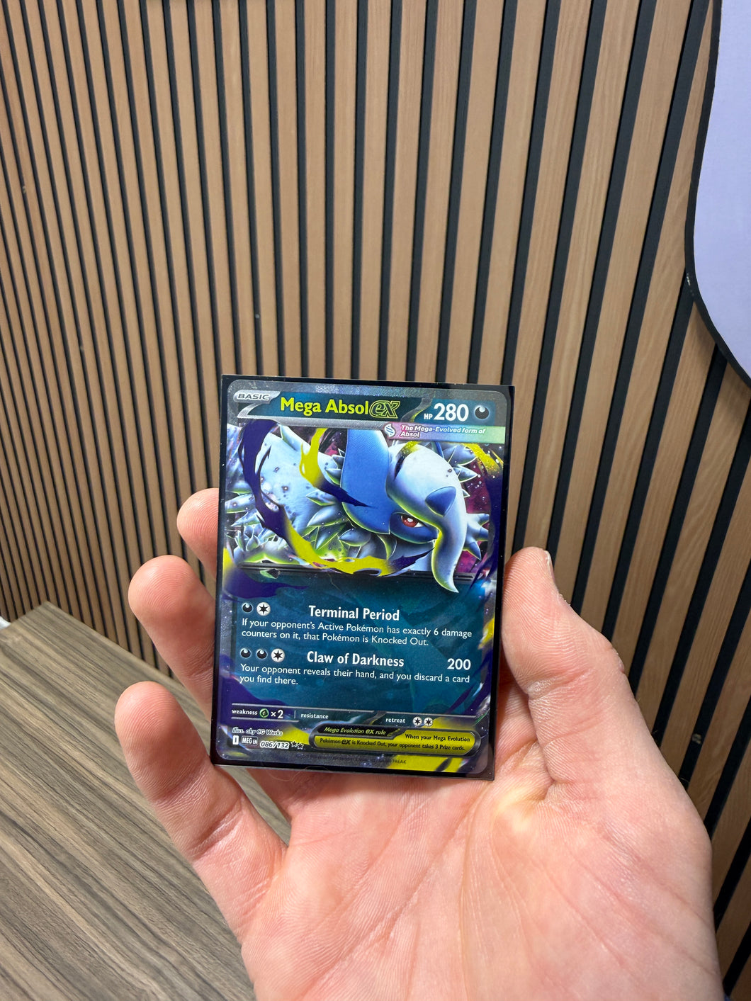 Pokemon TCG Mega Evolution Mega Absol Ex 086/132 Double Rare – HN Shop