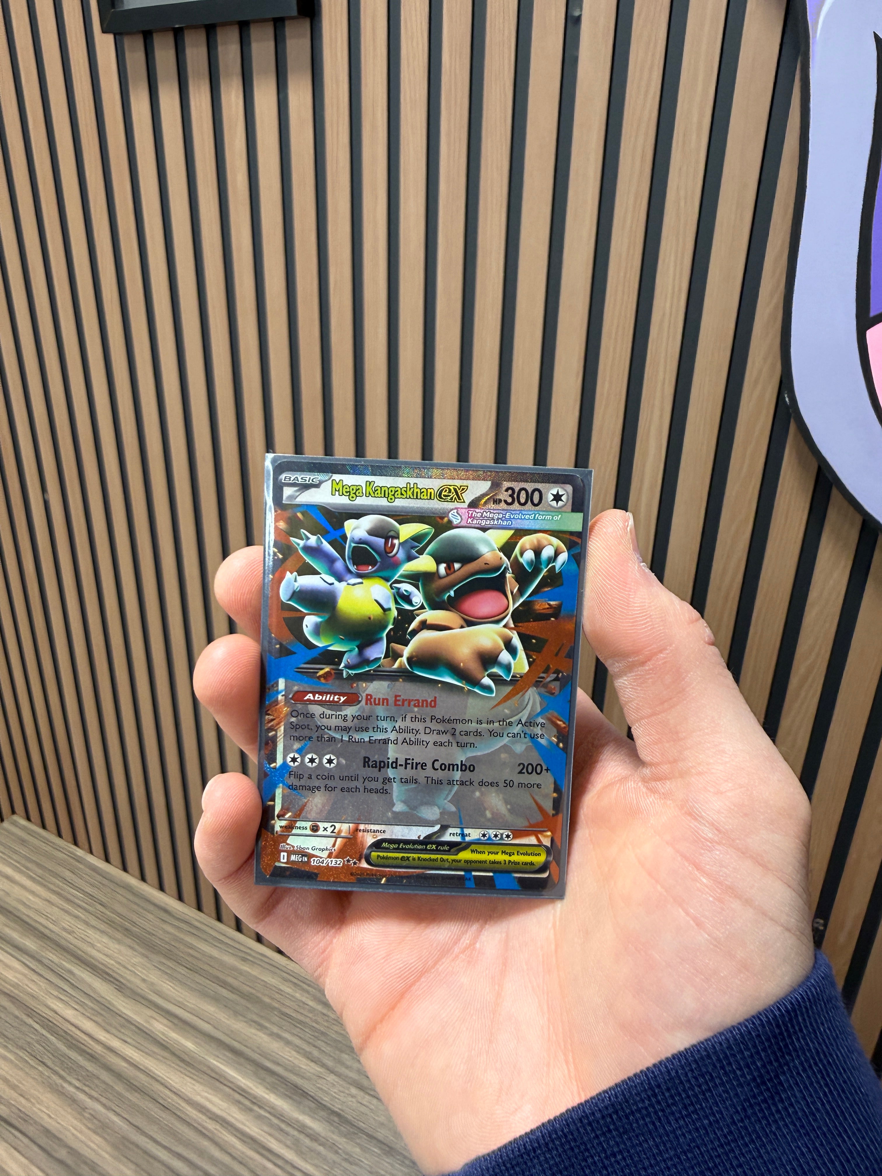 Pokemon Evolutions Mega Kangaskhan ex 104/132 2025 NM+