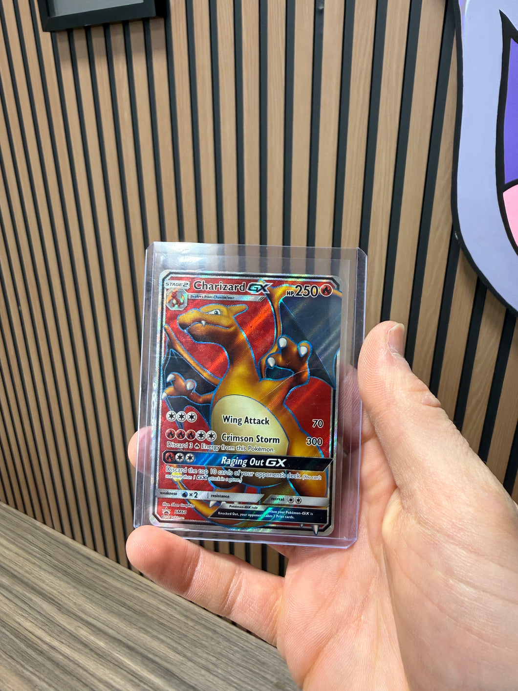 Charizard GX SM60 Sun & Moon Full Art Ultra Rare Holo Promo Pokemon Ca HN Shop Charizard GX SM60 Sun & Moon Full Art Ultra Rare Holo Promo Pokemon Ca HN Shop