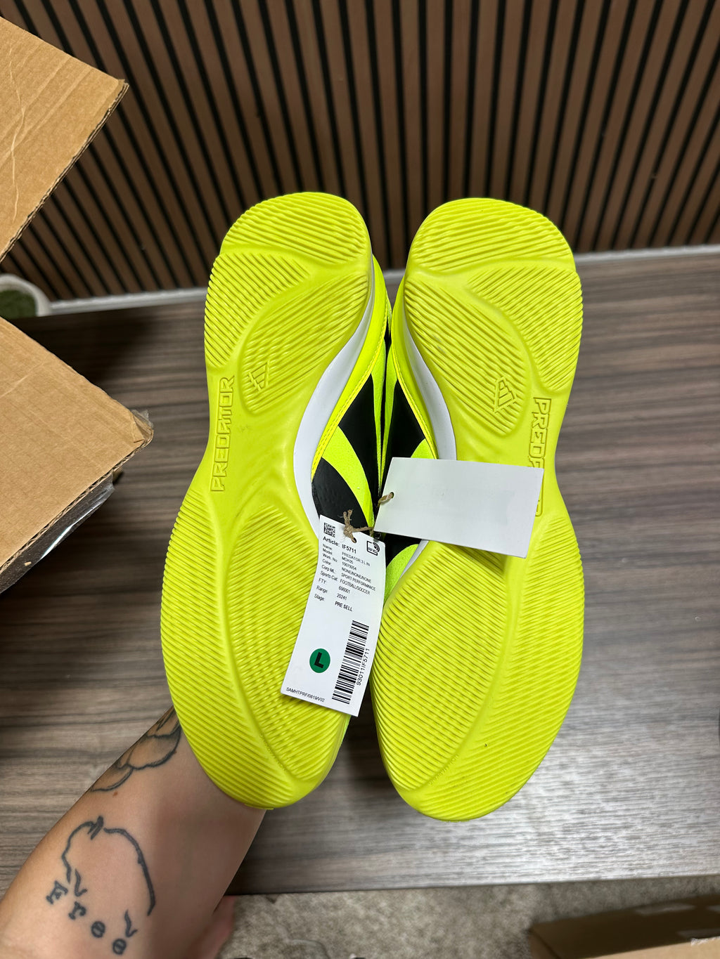 adidas Predator League IN Sz 9