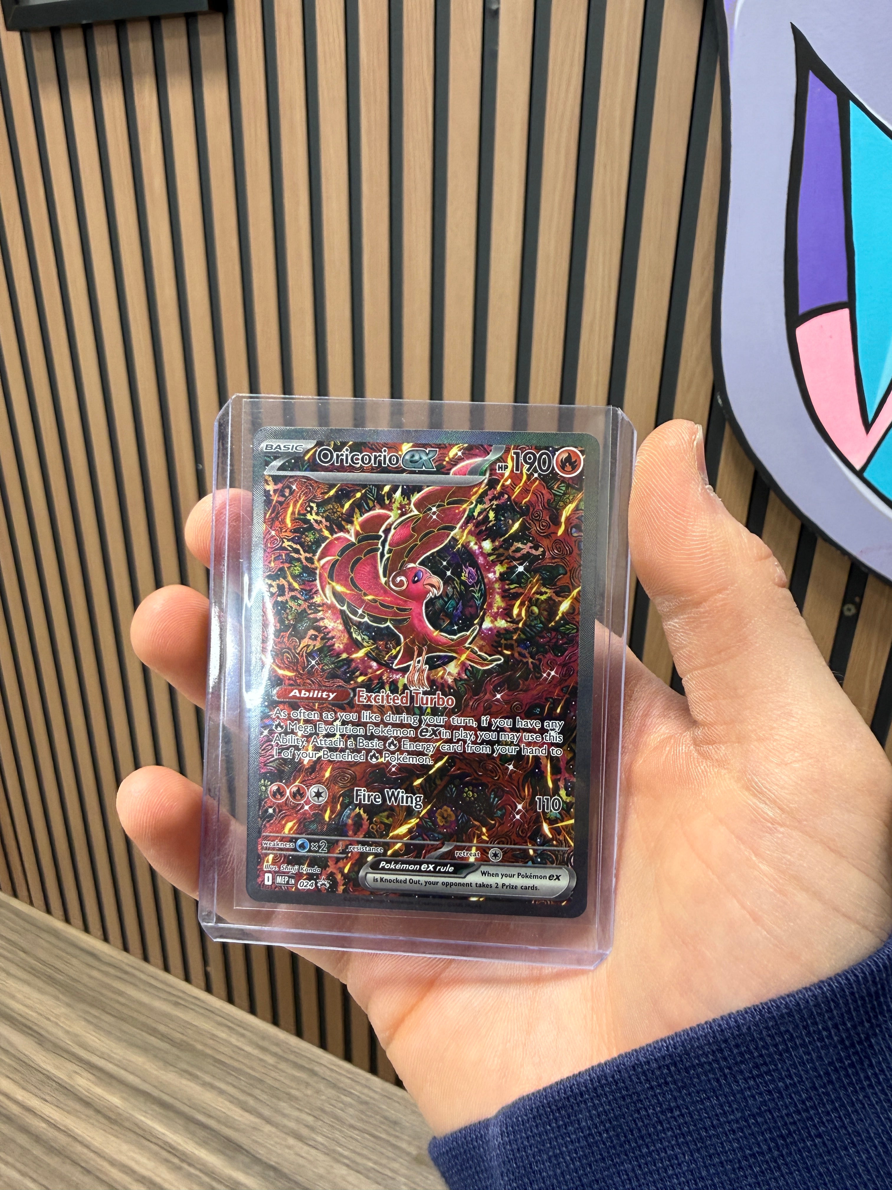 Oricorio Ex Black Star Promo MEP 24 - Pokémon TCG Near Mint