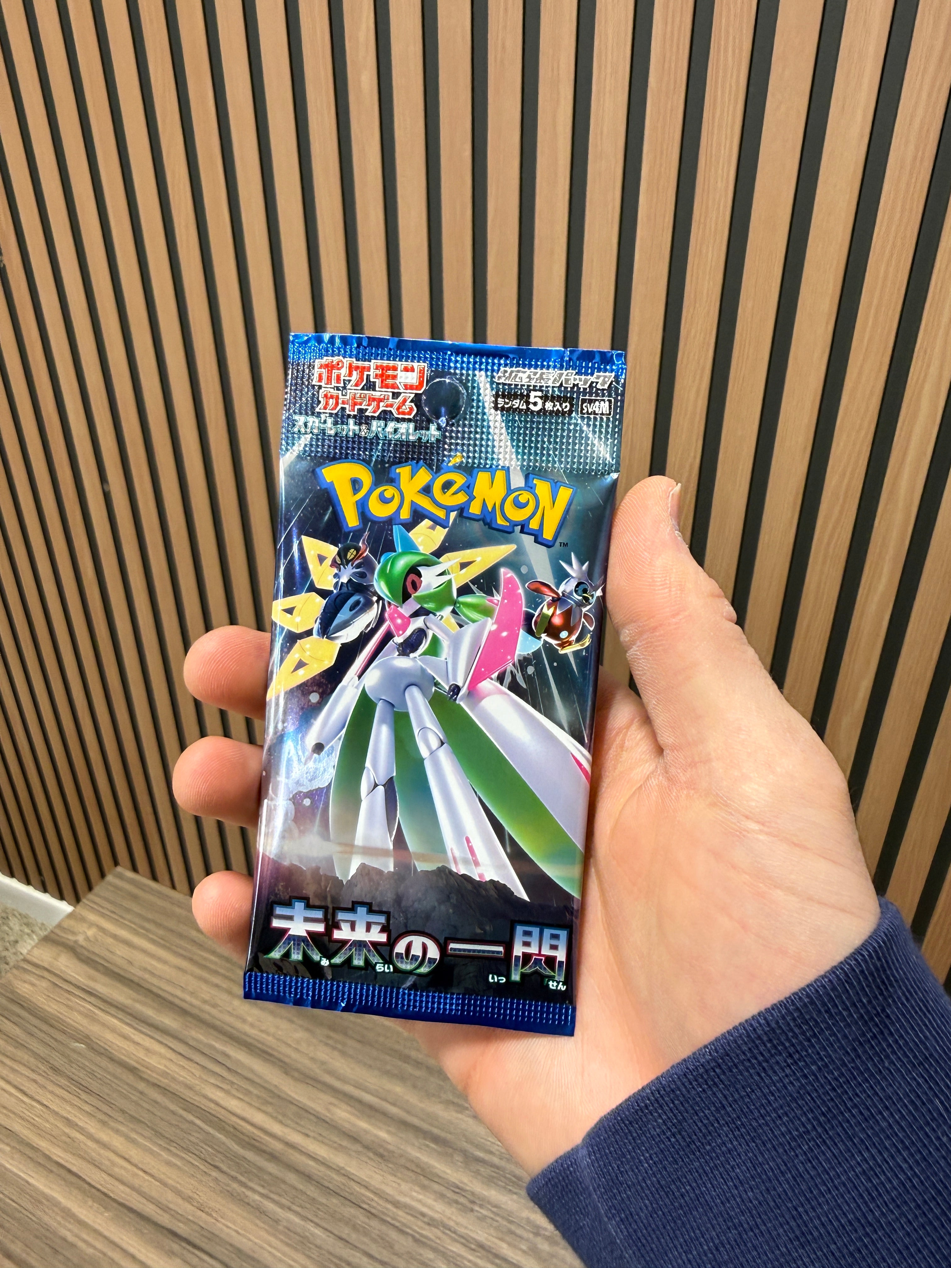 1 Pack Future Flash Booster SV4M Japanese Pokemon Card Scarlet & Violet SEALED