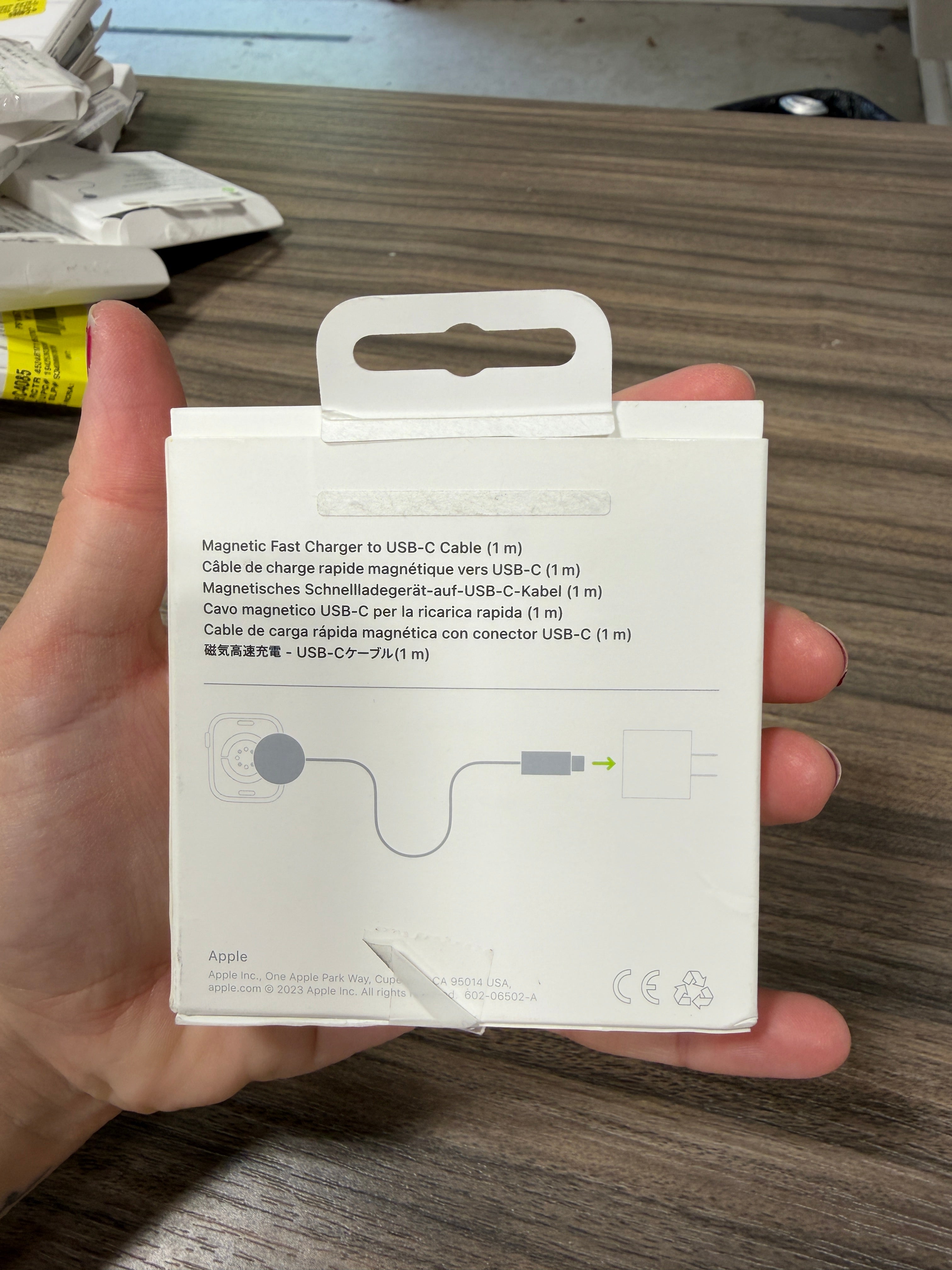 Apple AUTHENTIC Watch Magnetic Fast Charger to USB-C Cable