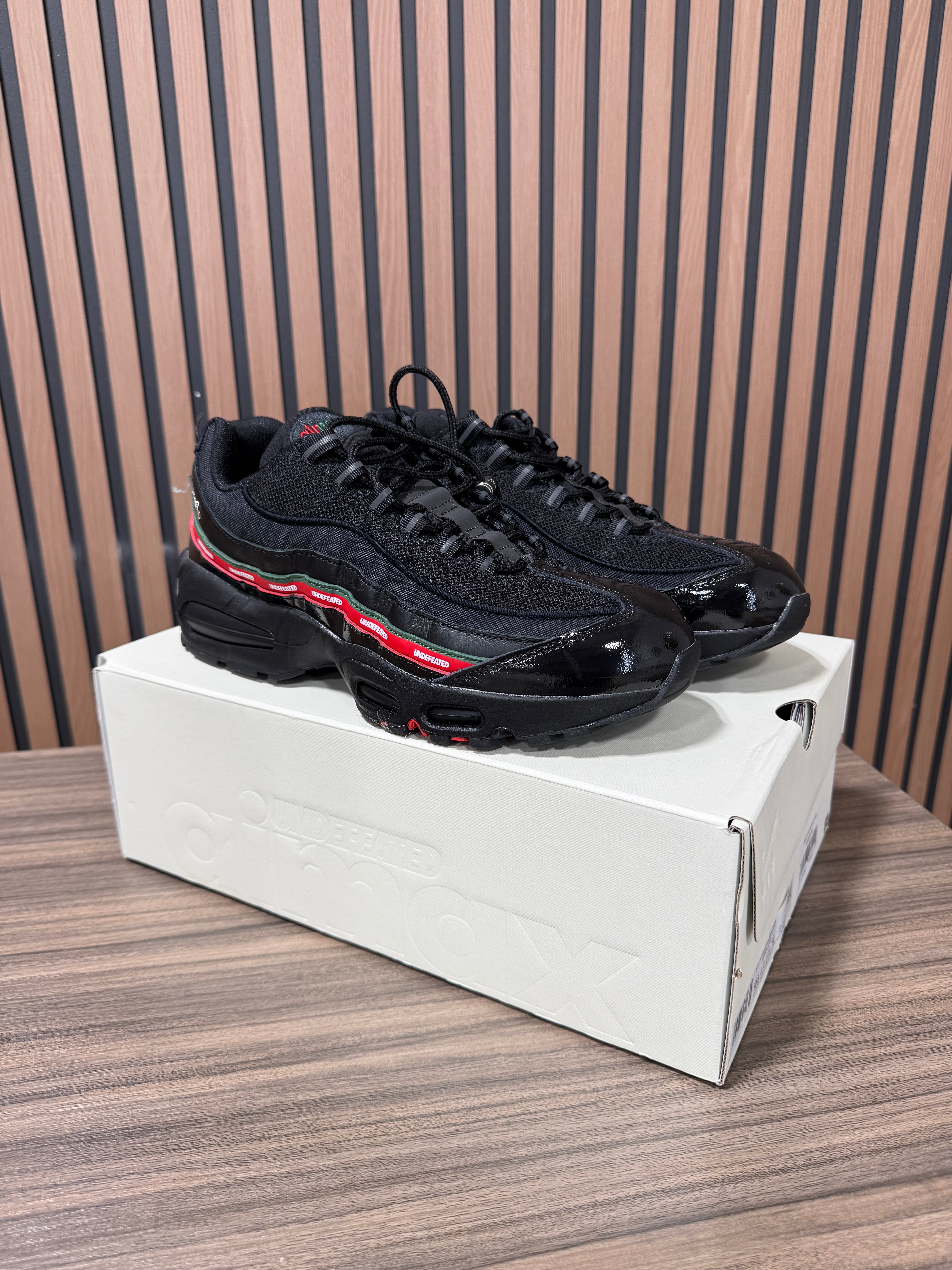 Nike Air Max 95 SP Undefeated Black Sz 10.5 See Desc