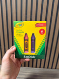 SanDisk Crayola 64GB USB-C Flash Drive 2-Pack