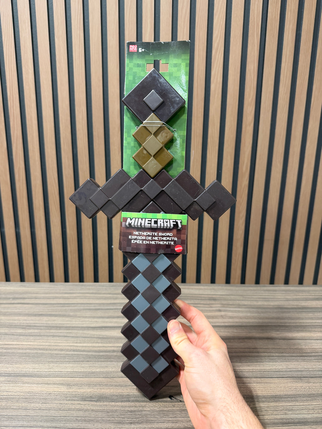 Mattel Minecraft Netherite Sword Role-Play Toy