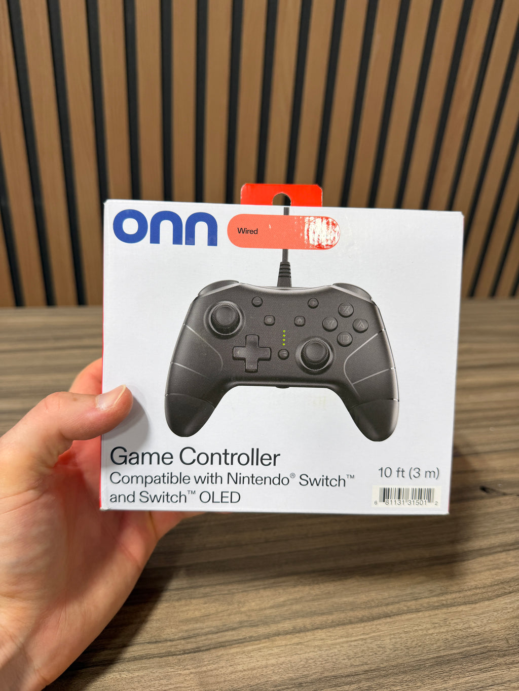 ONN wired Game Controller for Switch & Switch OLED