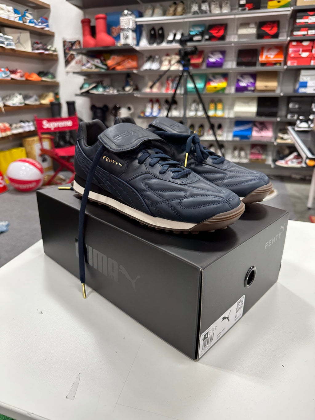 Puma Avanti L Rihanna Fenty Club Navy Sz 11