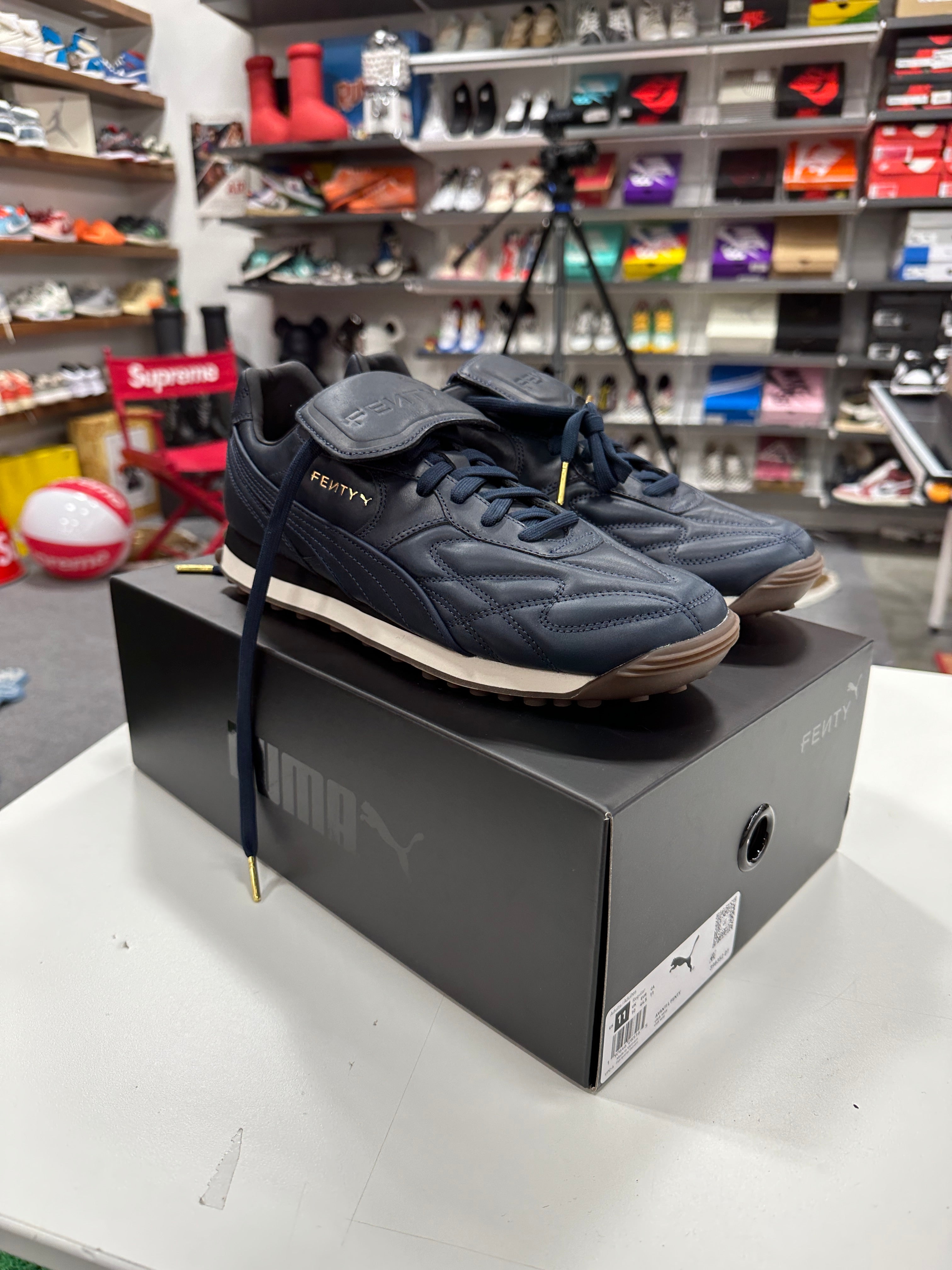 Puma Avanti L Rihanna Fenty Club Navy Sz 11