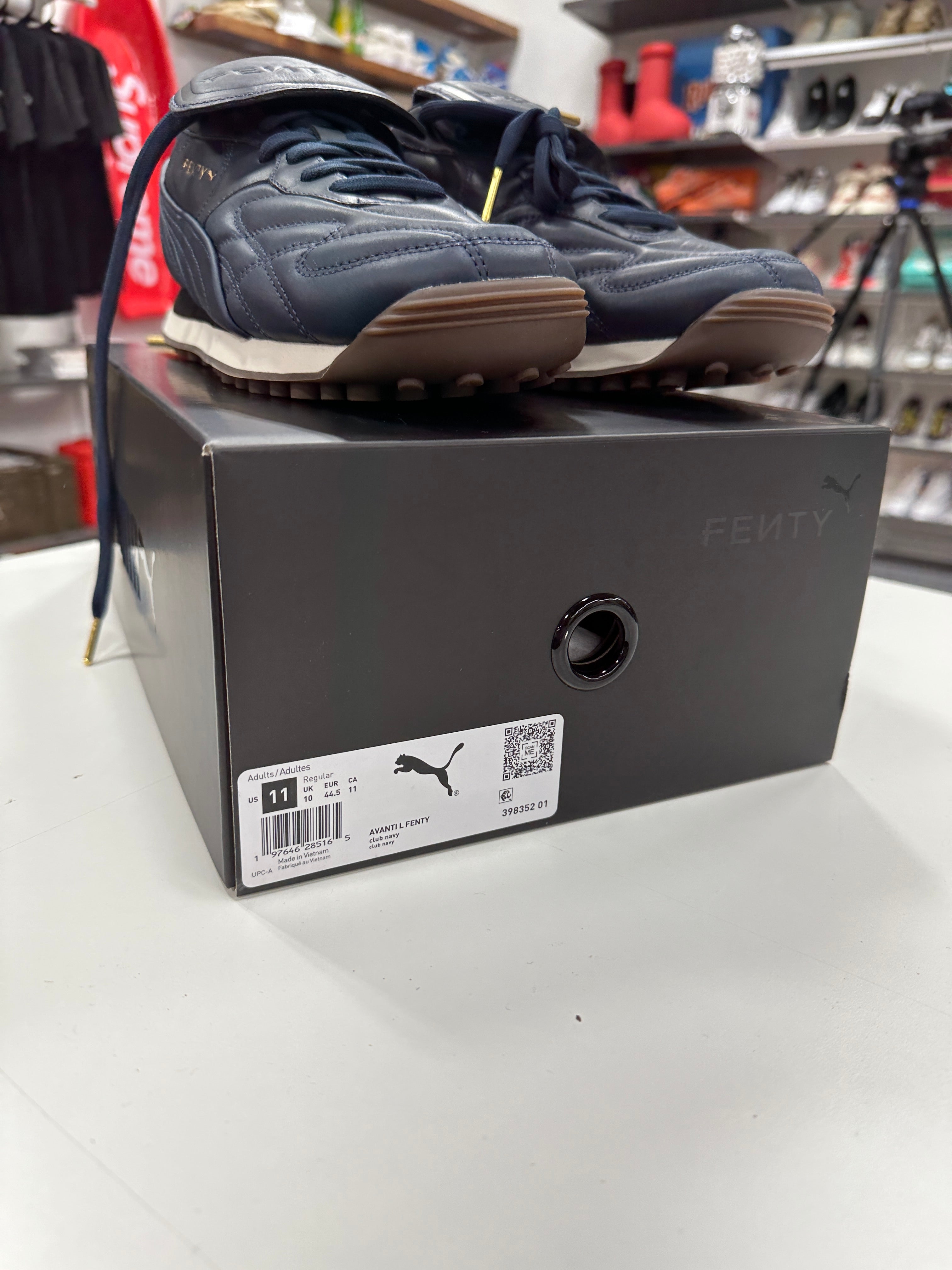 Puma Avanti L Rihanna Fenty Club Navy Sz 11