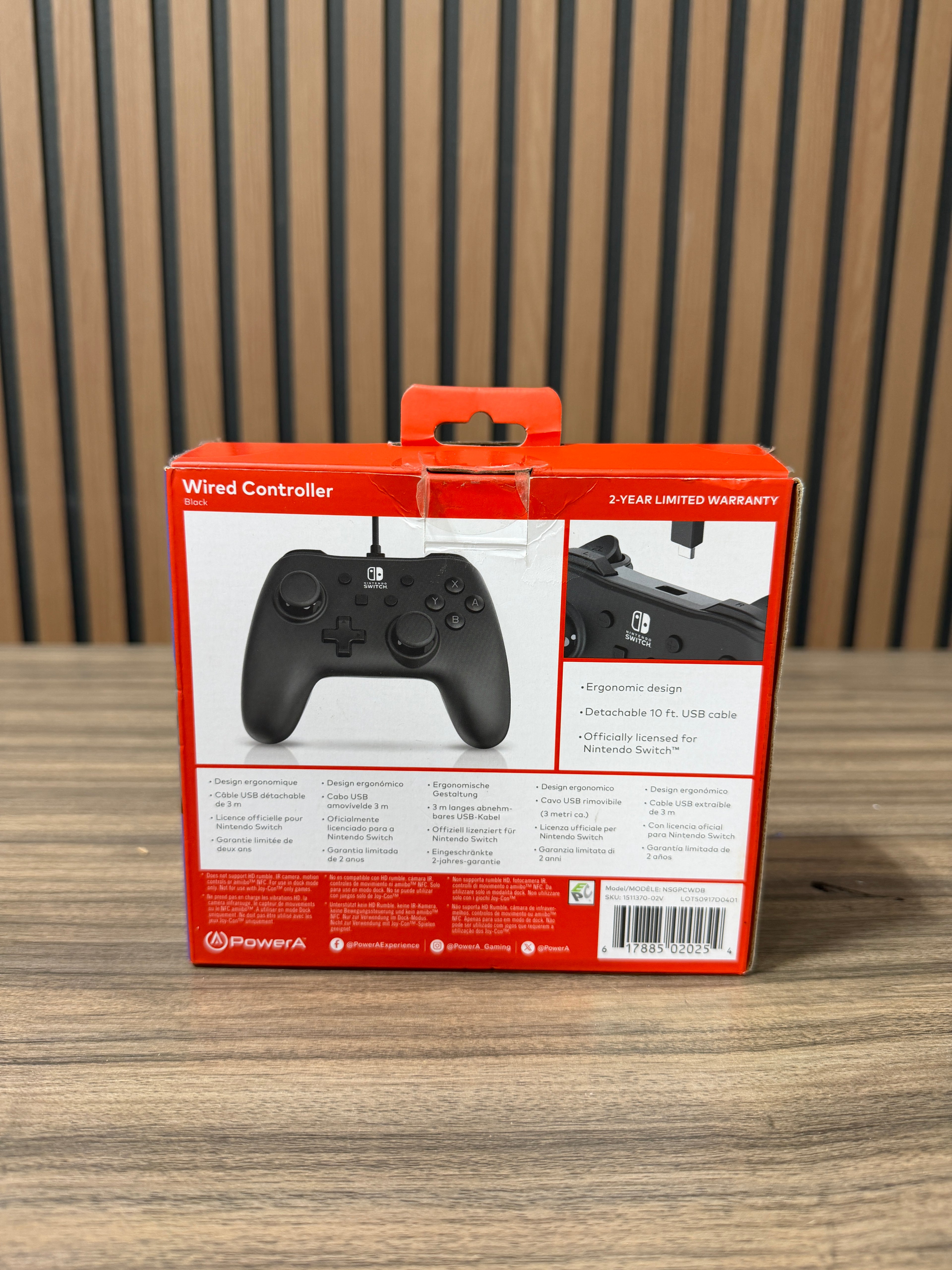 PowerA Wired Controller for Nintendo Switch