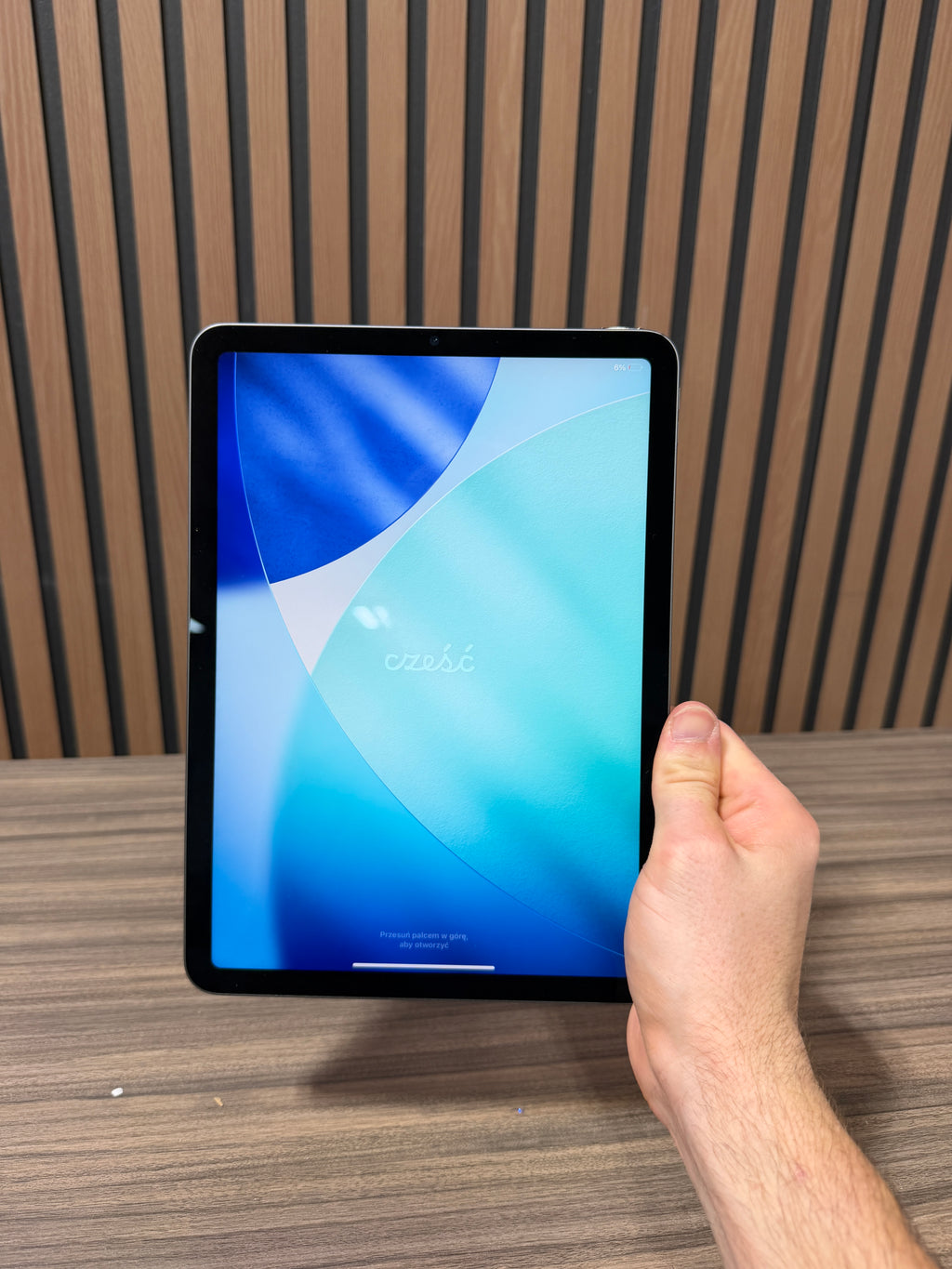 Apple iPad Air in a space gray finish 5th generation