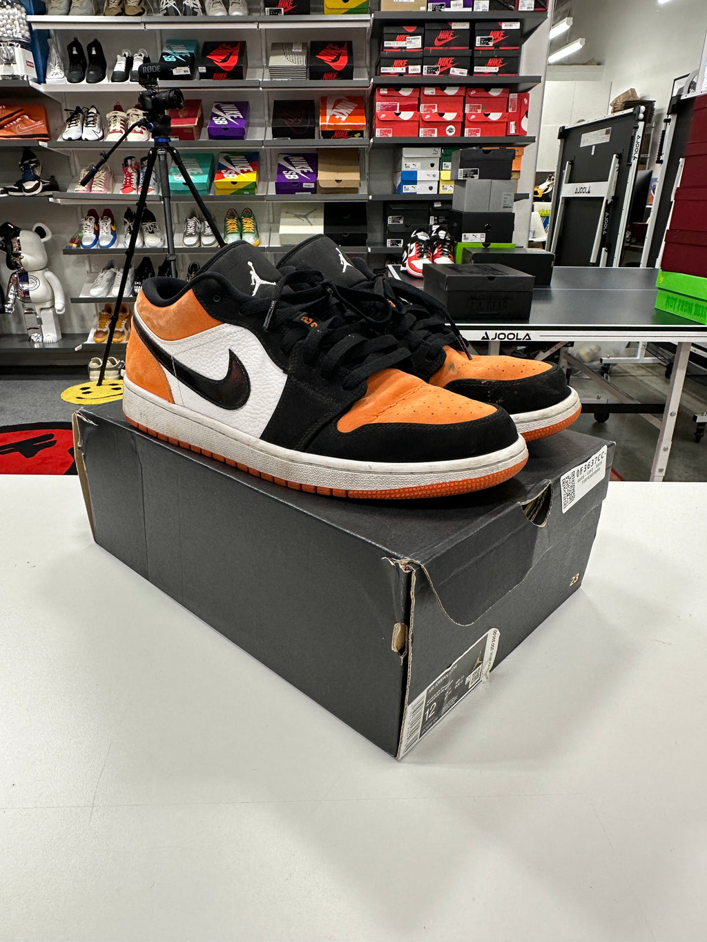 Jordan 1 Low Shattered Backboard Sz 12