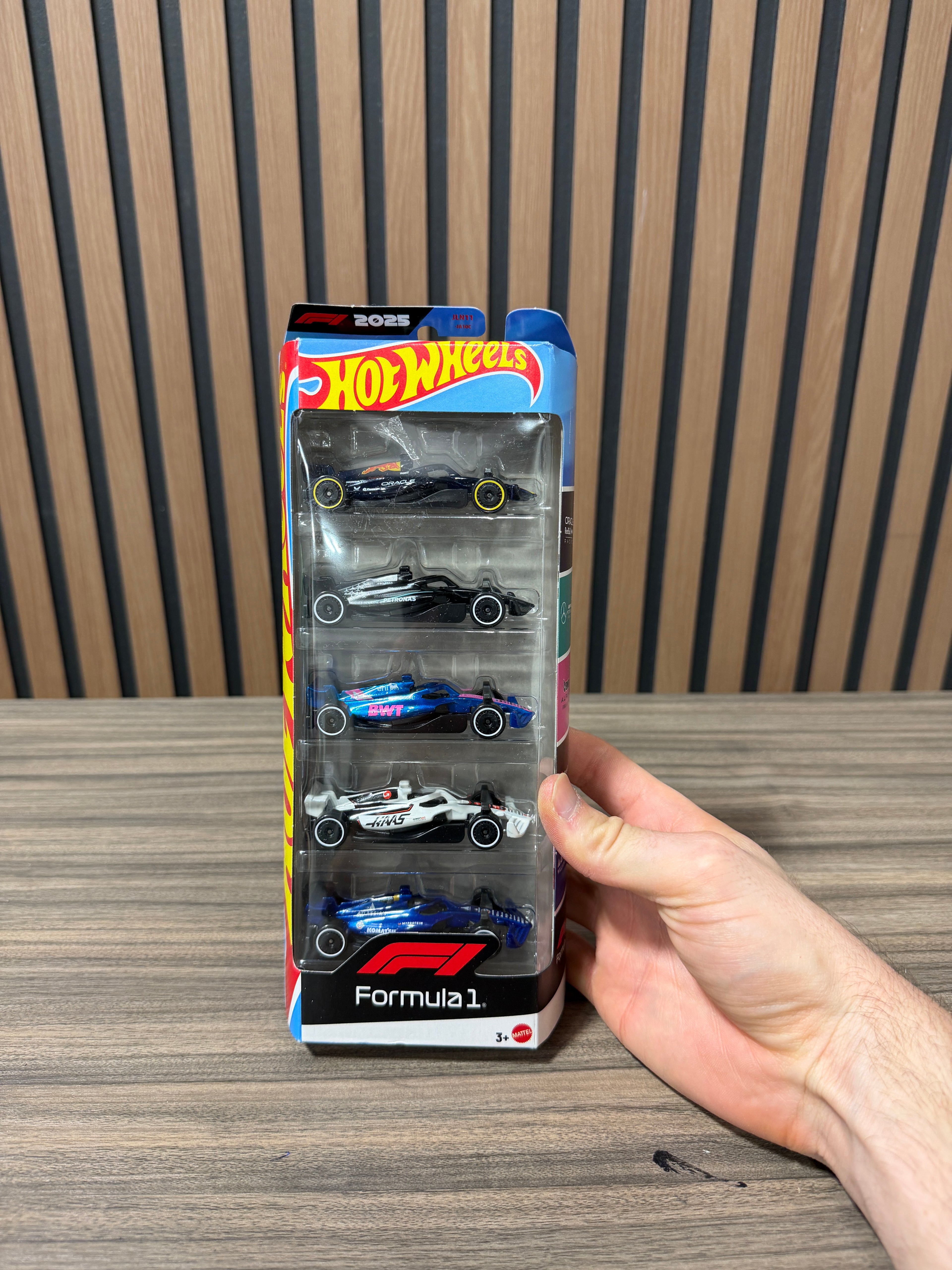 Hot Wheels Formula 1 5-Pack (2025/2026 release)