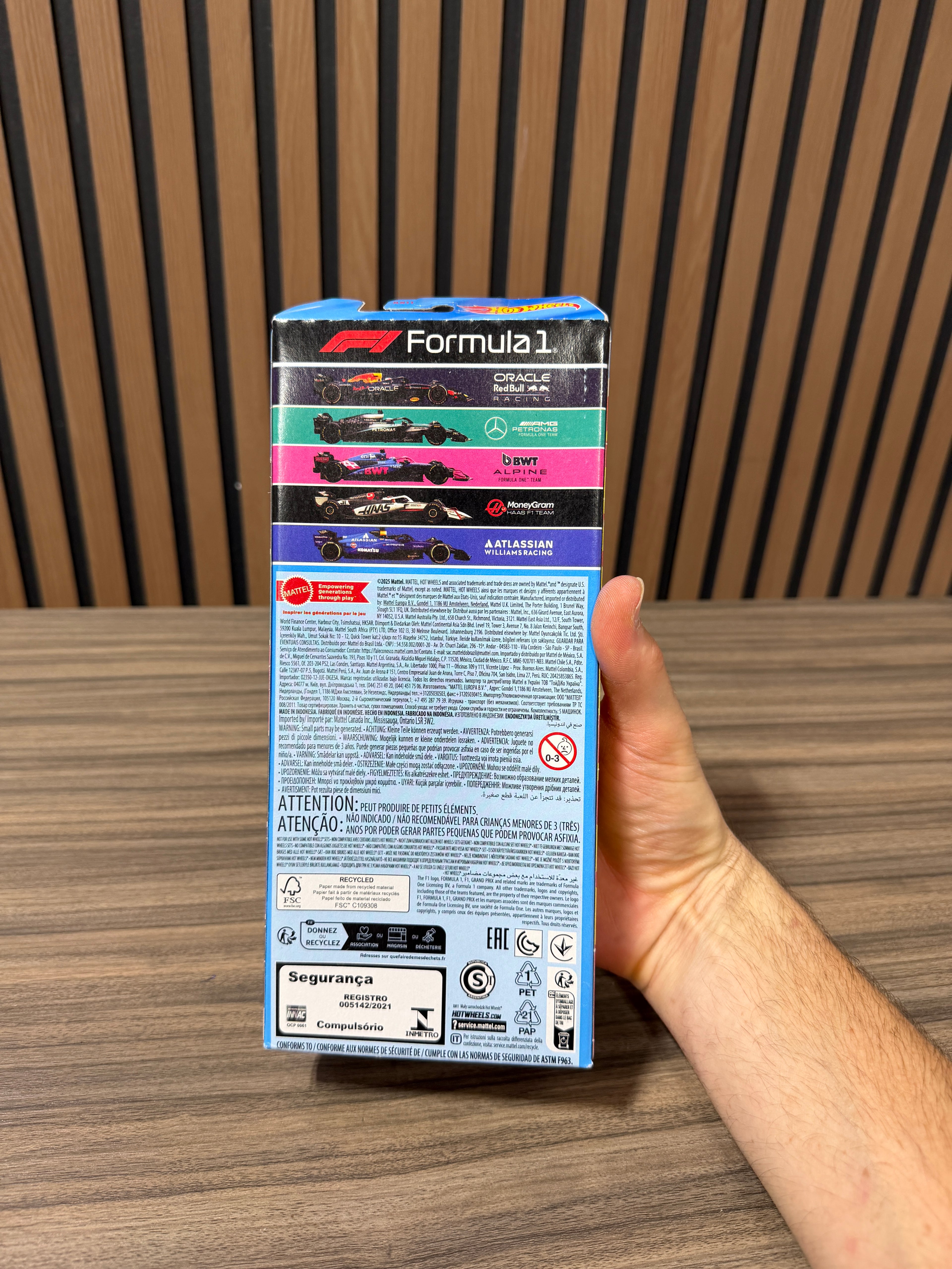 Hot Wheels Formula 1 5-Pack (2025/2026 release)