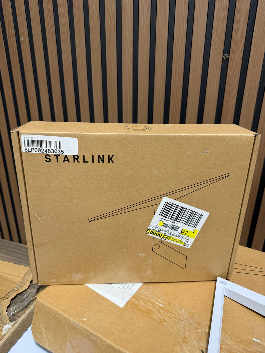 Starlink standard satellite internet kit bundle- dish, router, stand, and cables