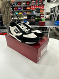Bally Sneakers White Black Sz 12