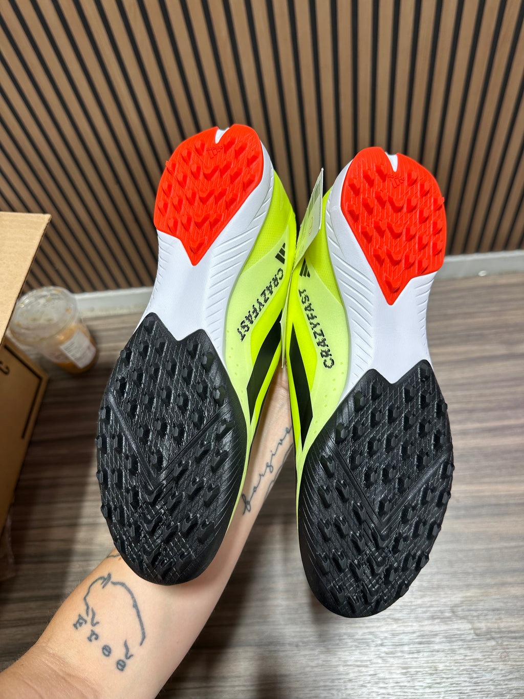 Adidas X Crazyfast League Laceless TF Sz 9