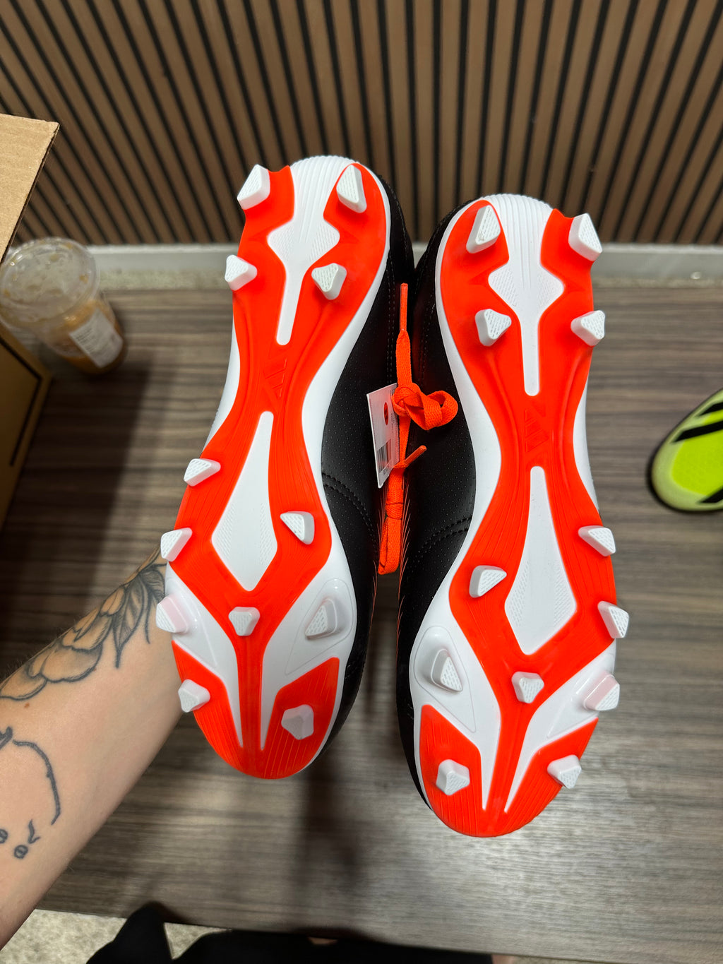 Adidas Predator Club Sock soccer cleat Sz 9