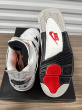 Load image into Gallery viewer, Jordan 4 White Cement Sz 9.5
