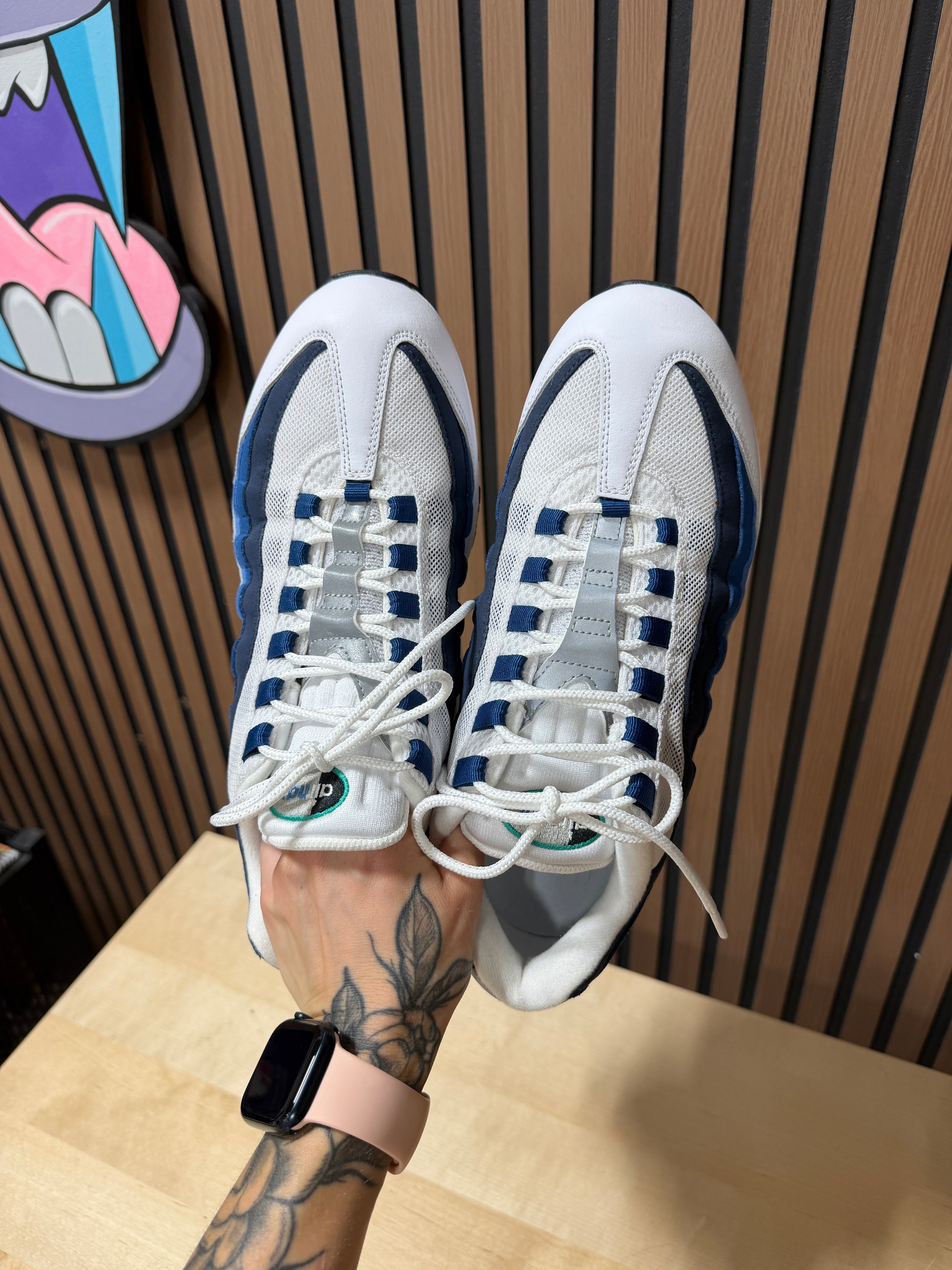 Nike Air Max 95 OG "Lake Blue and French Blue" men's sz 10.5