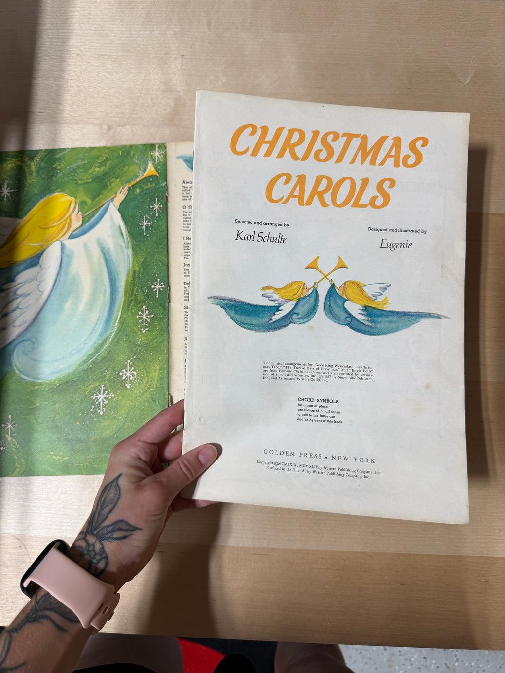 1969 Whitman Christmas Carols Songbook