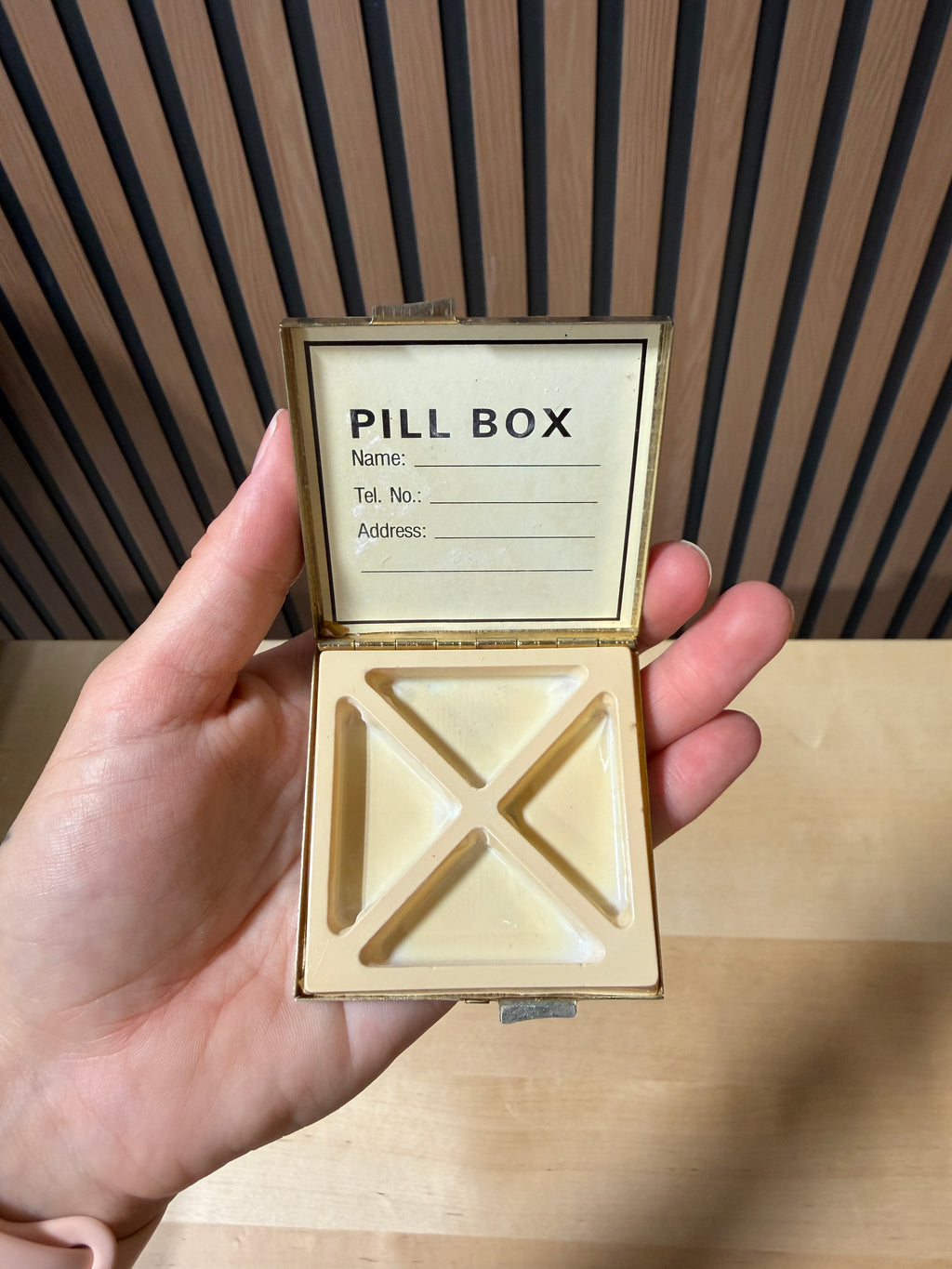 Vintage 1993 Barbie pillbox