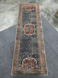 Loloi II 2'-6"x7'-6" Cobalt Blue Spice Printed Polyester Layla Area Rug