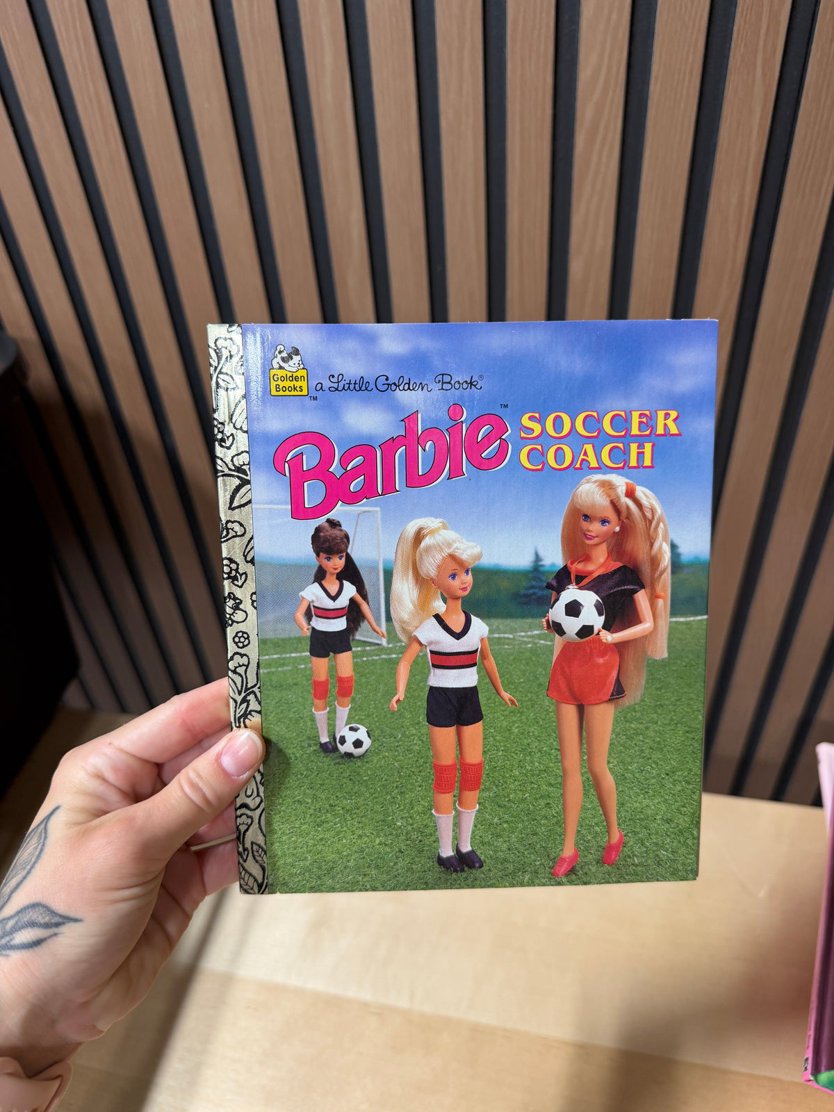Barbie Soccer Coach Little Golden Book 1995