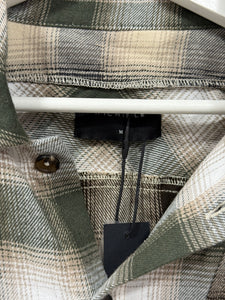 Richie Le Pocket Flannel Green/Black Sz M