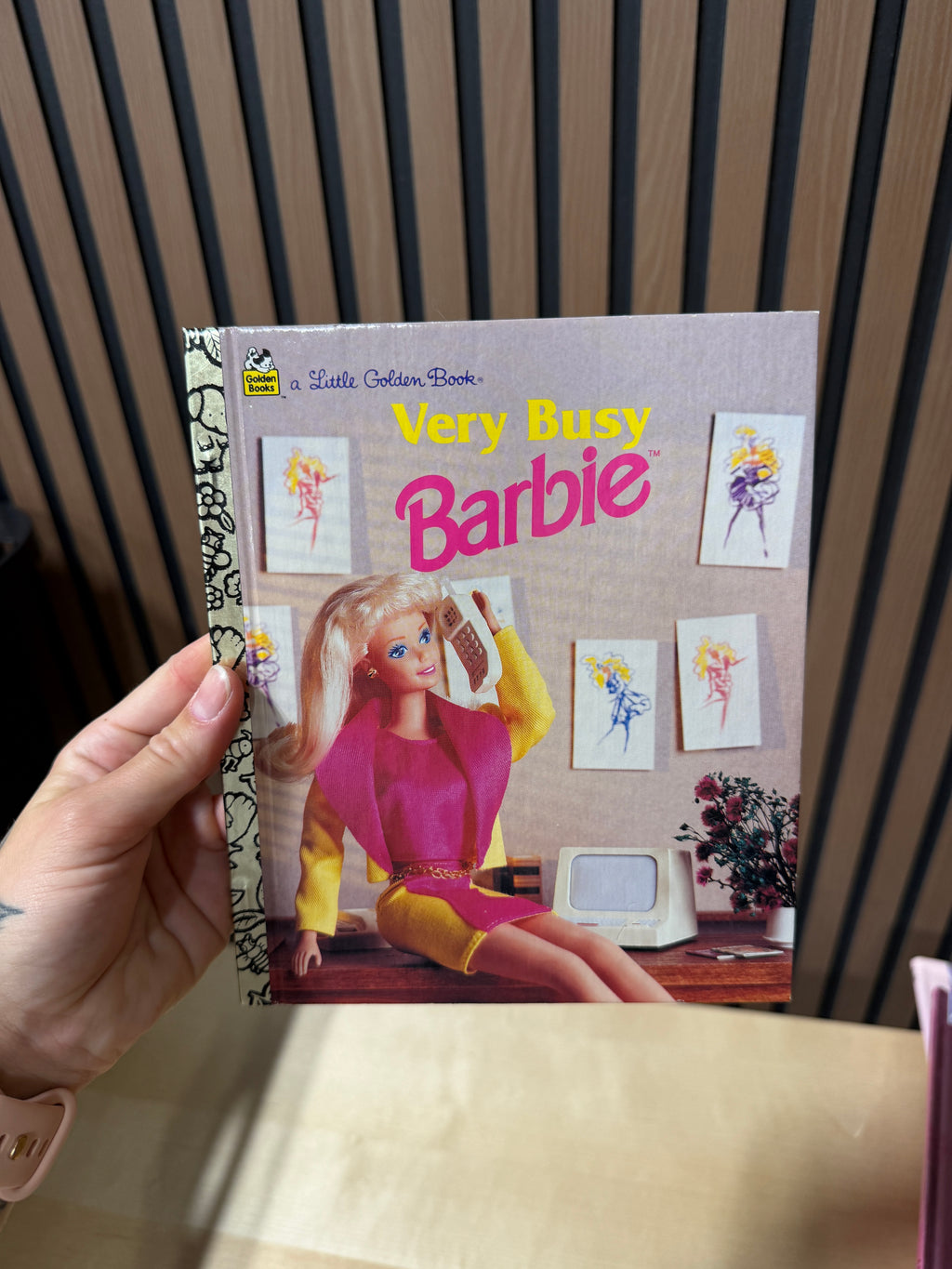 Very Busy Barbie Little Golden Book 1993