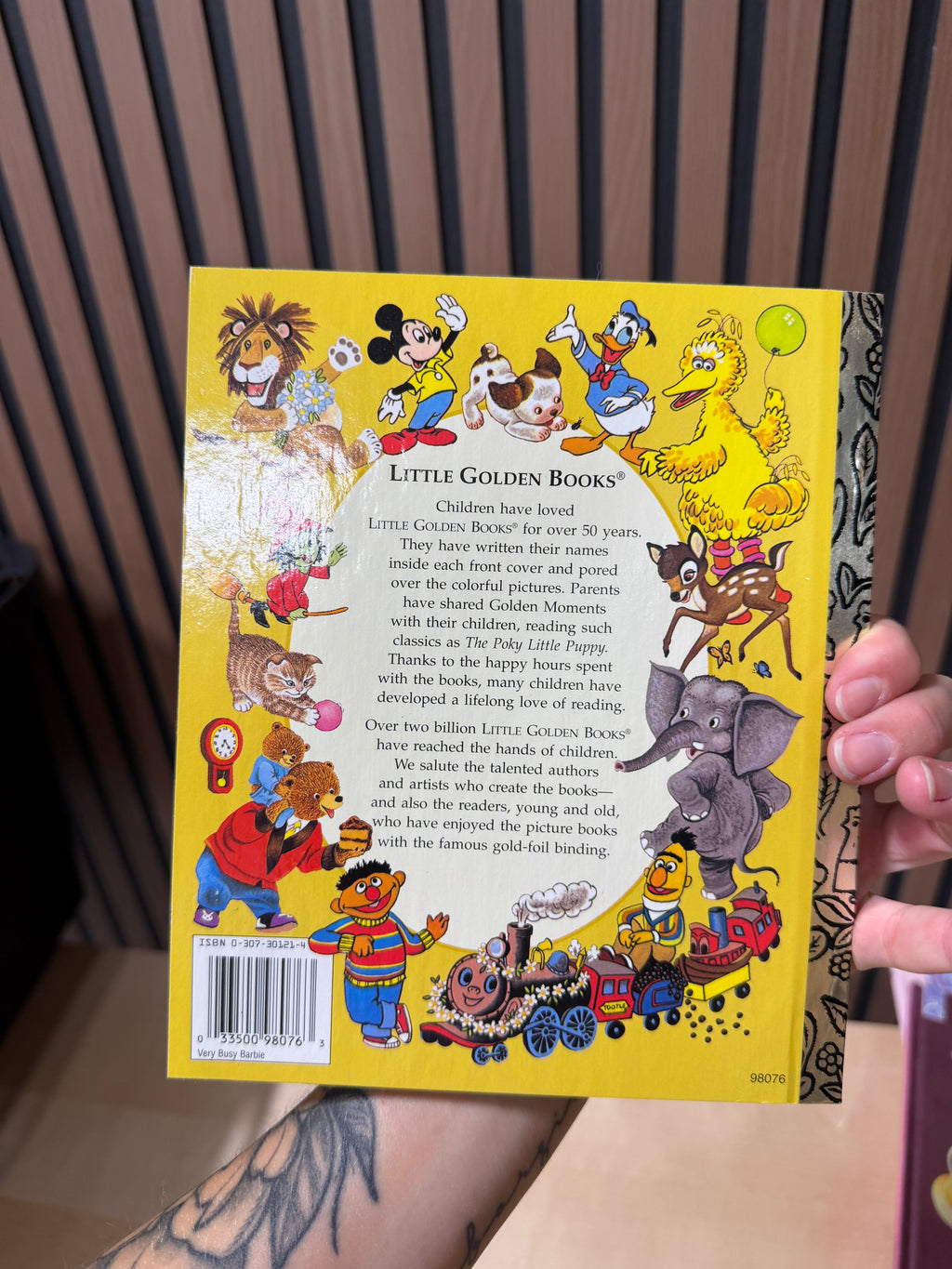 Very Busy Barbie Little Golden Book 1993