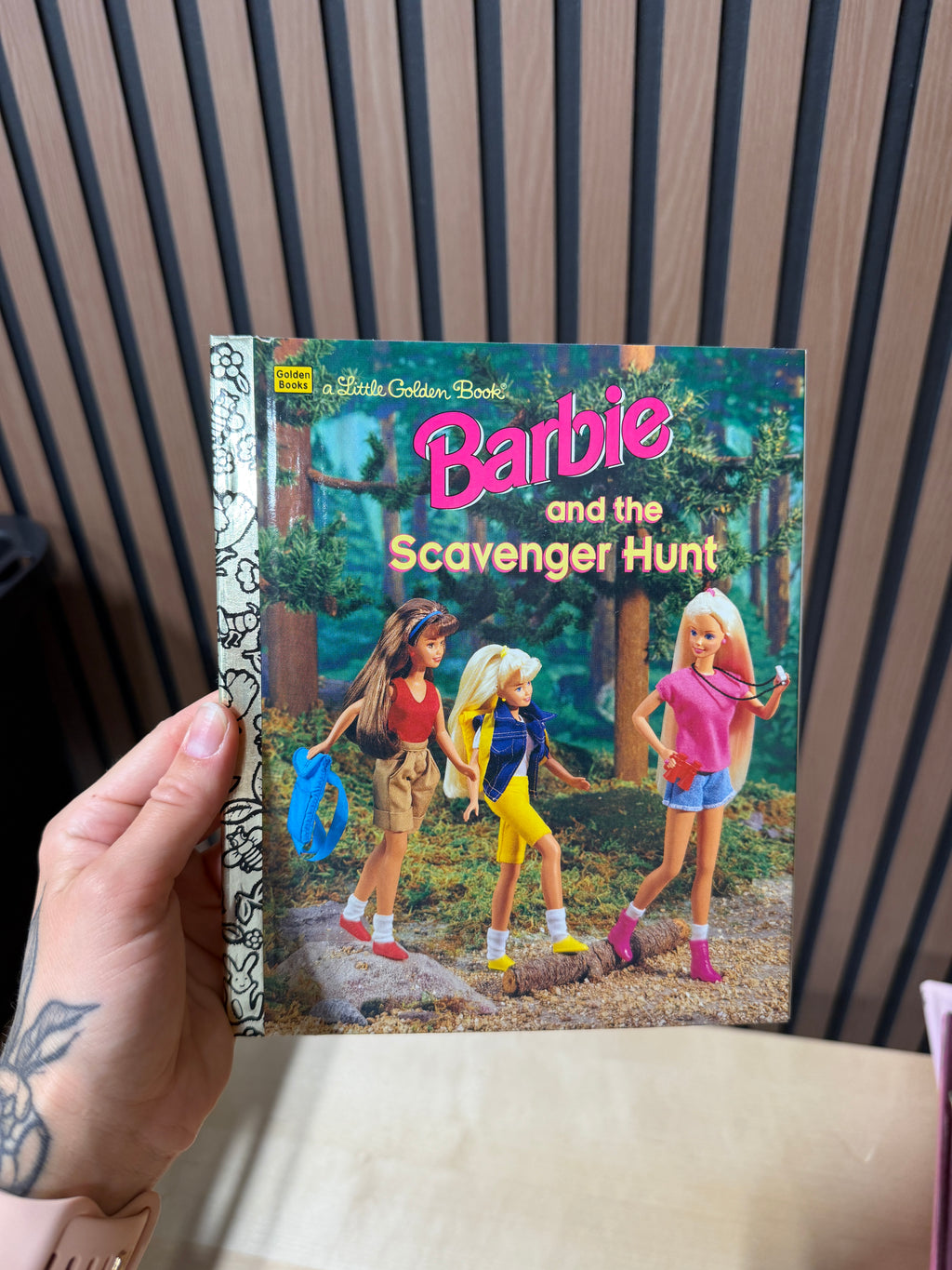 Barbie and the Scavenger Hunt from the A Little Golden Book series 1996