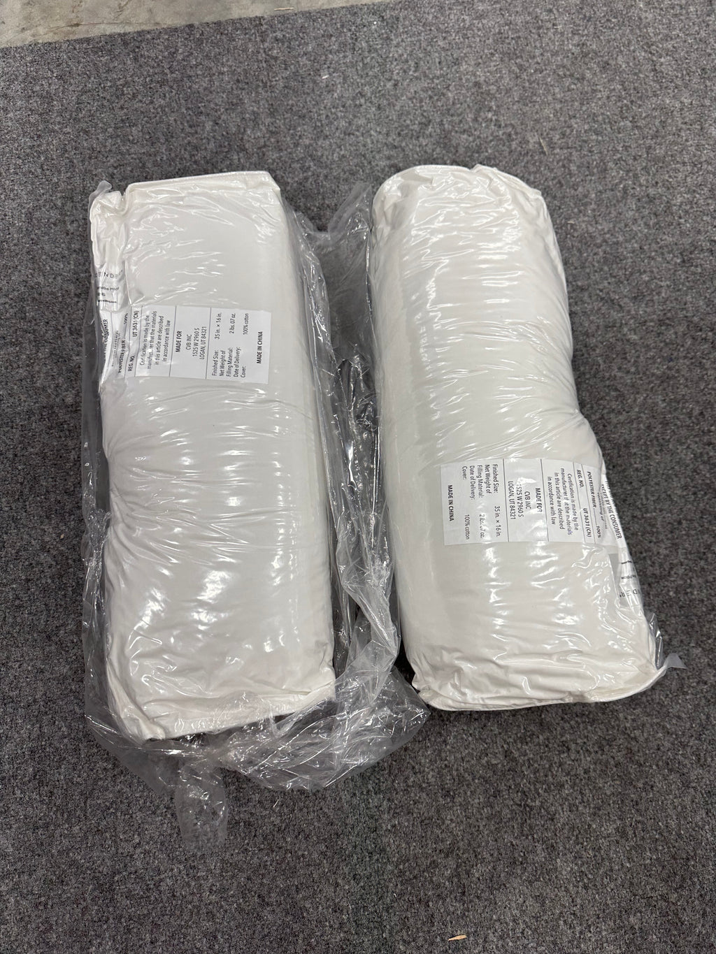 2 Down Alternative King Pillow Inserts
