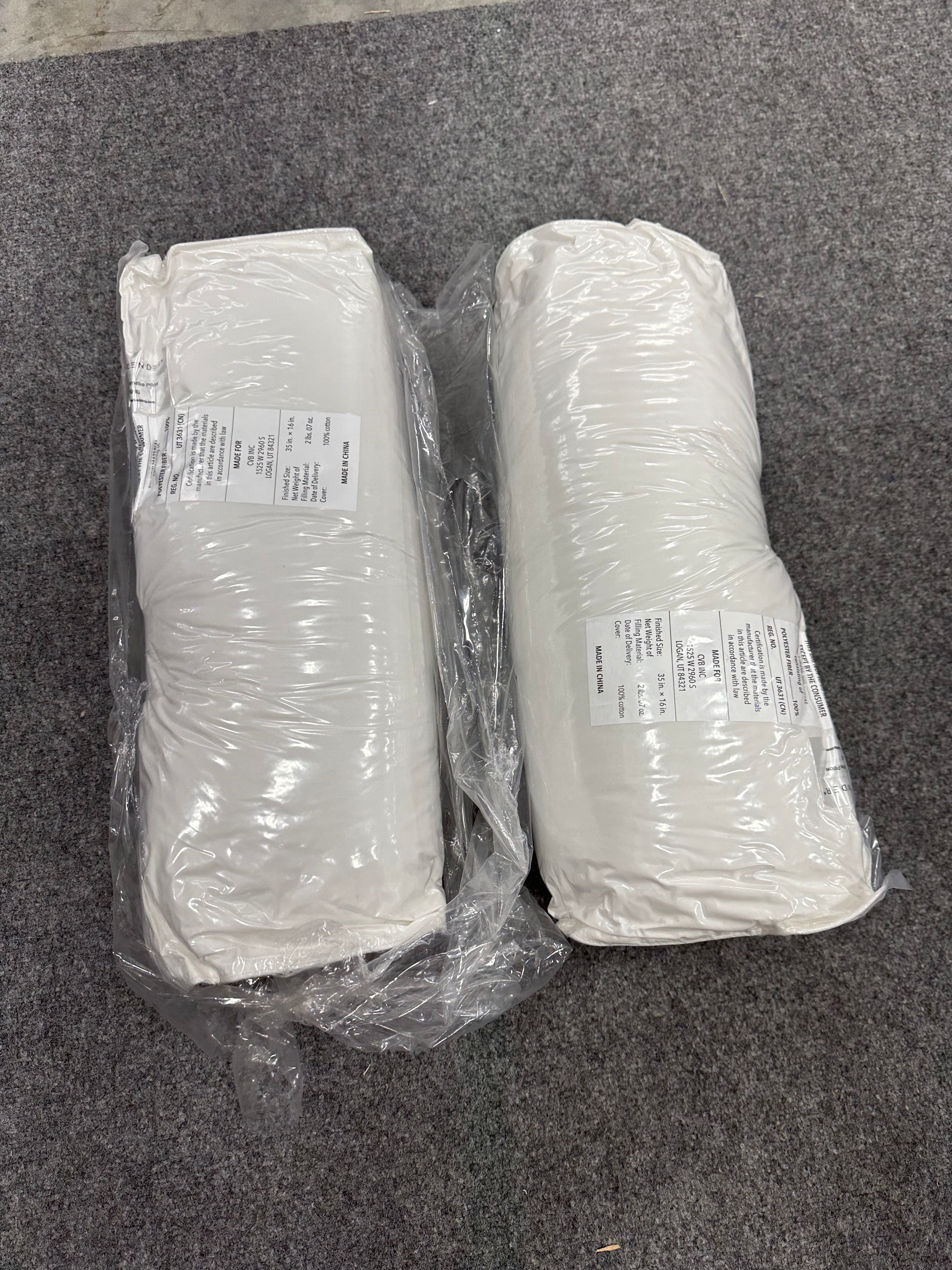 2 Down Alternative King Pillow Inserts