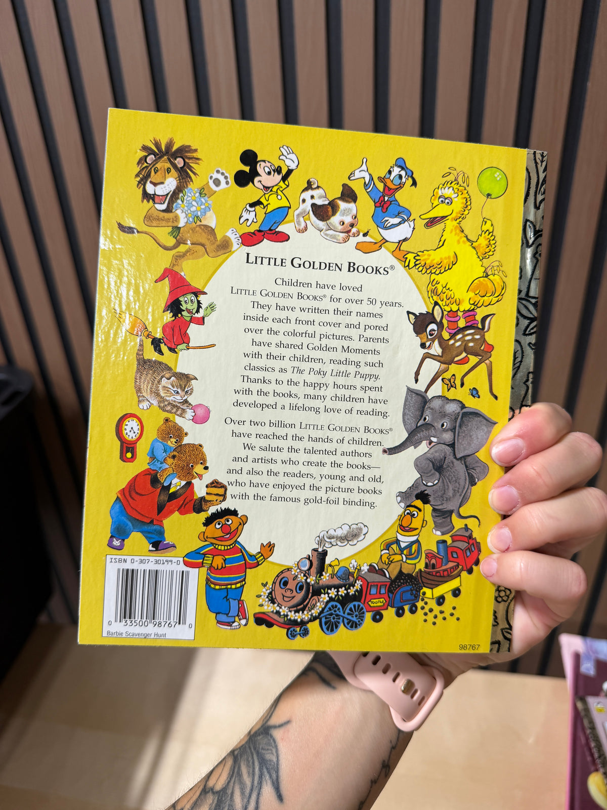 Barbie and the Scavenger Hunt from the A Little Golden Book series 1996