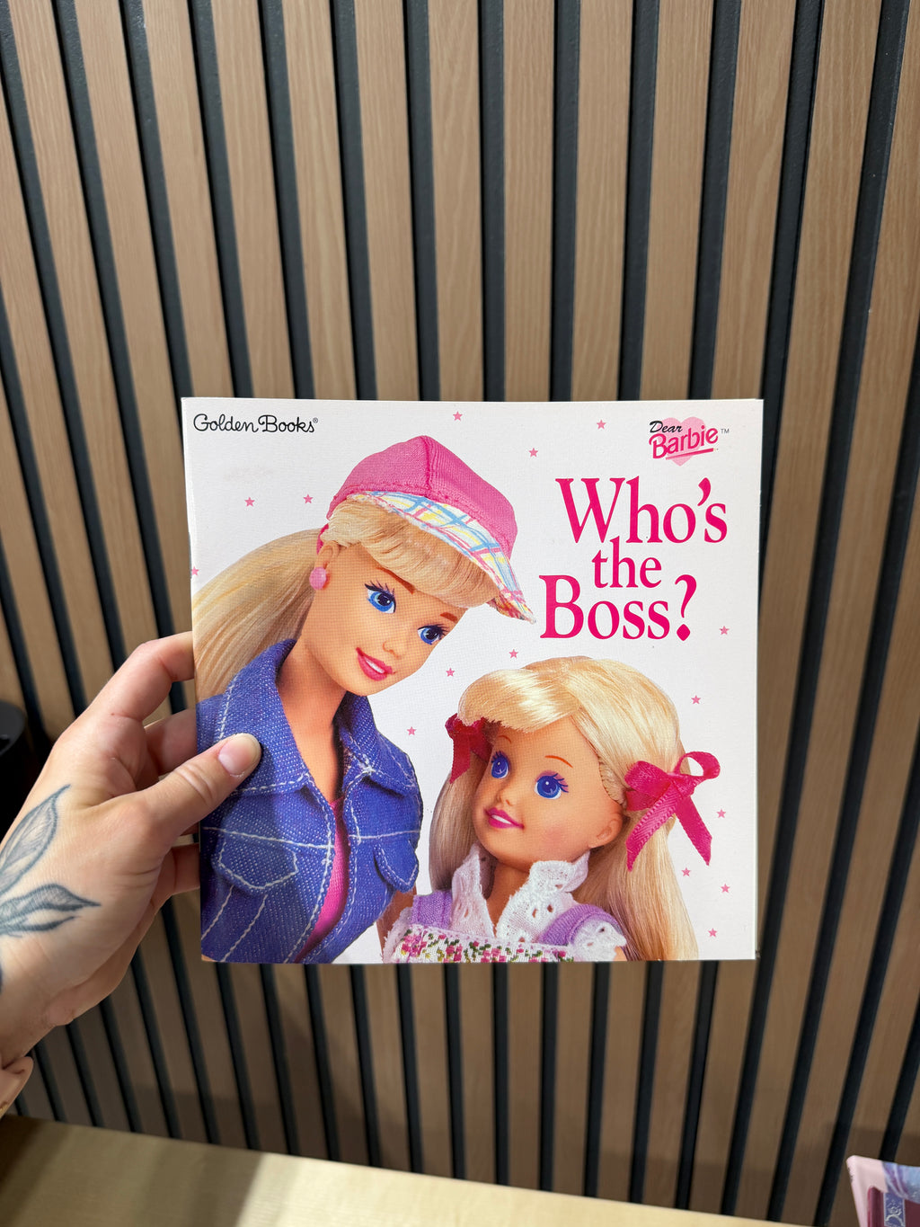 Dear Barbie: Who's the Boss? published by Golden Books