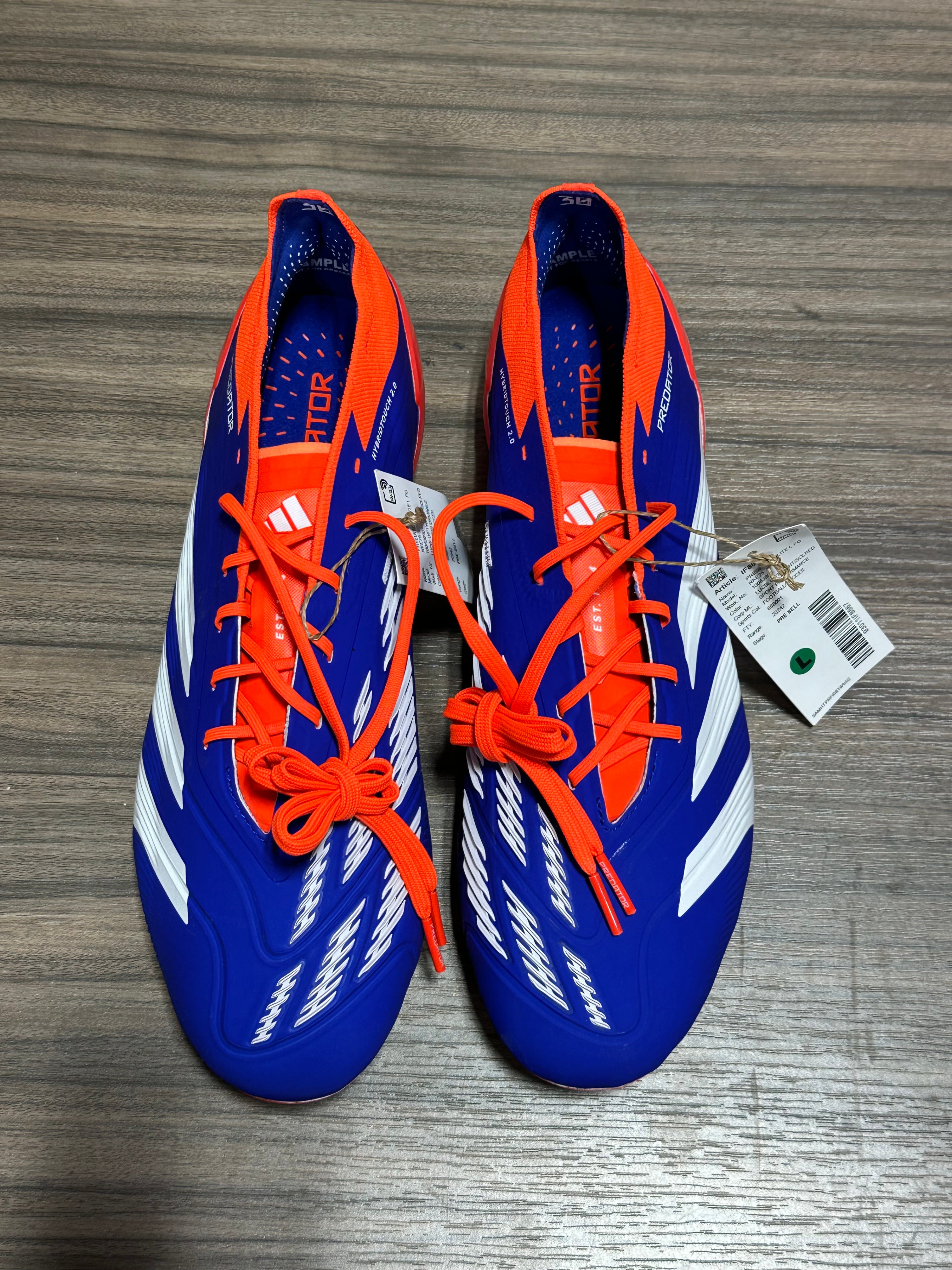 Adidas Predator Elite soccer cleats Sz 9
