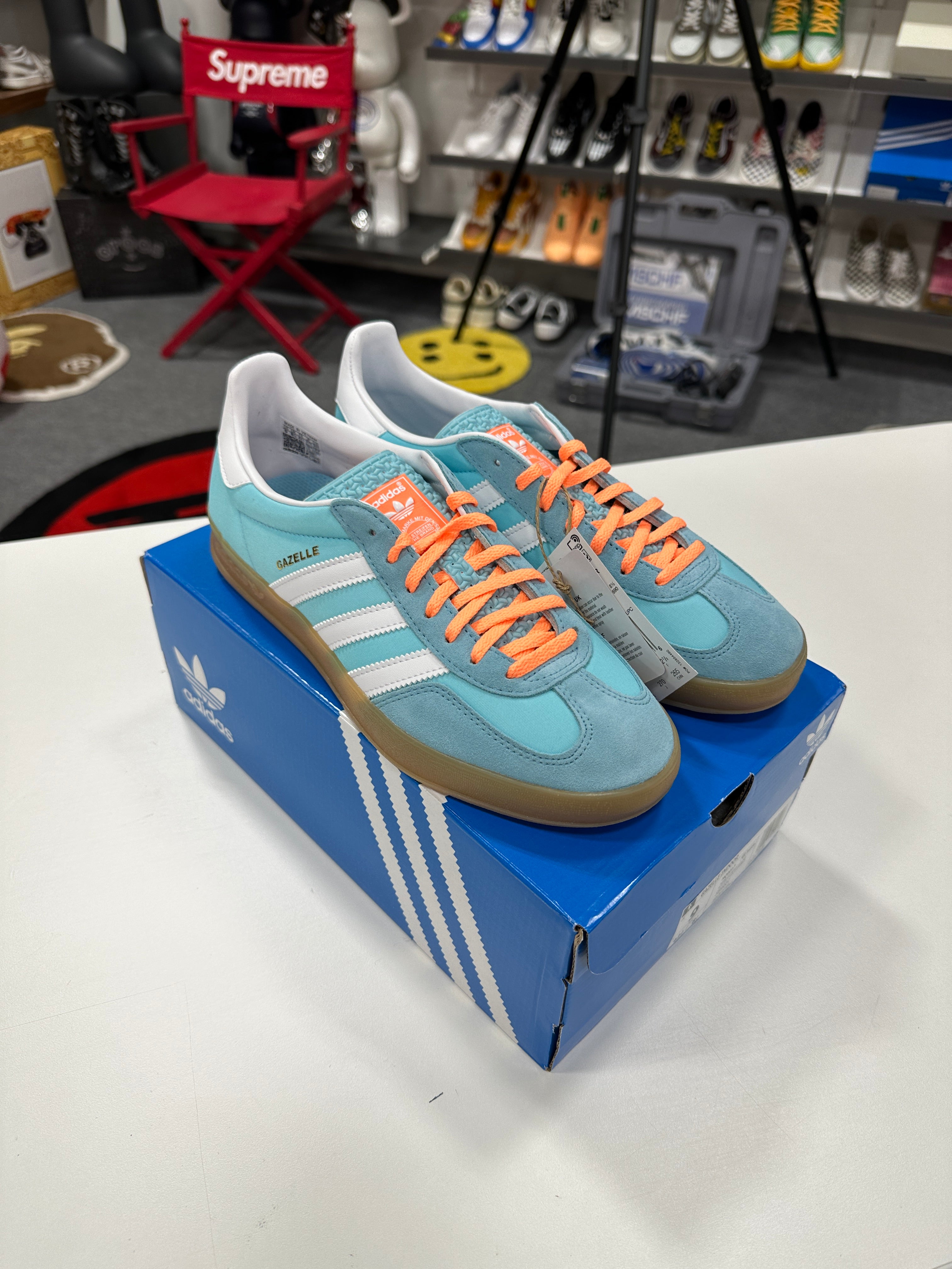 Adidas Gazelle Blue Sz 9