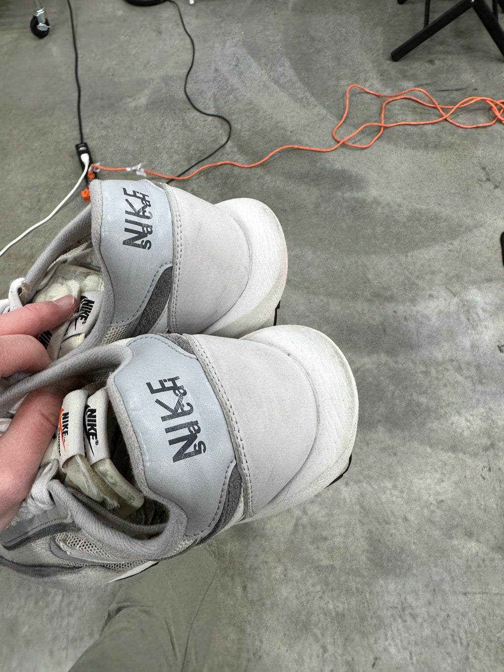 Nike LD Waffle sacai Summit White Sz 13 NO BOX