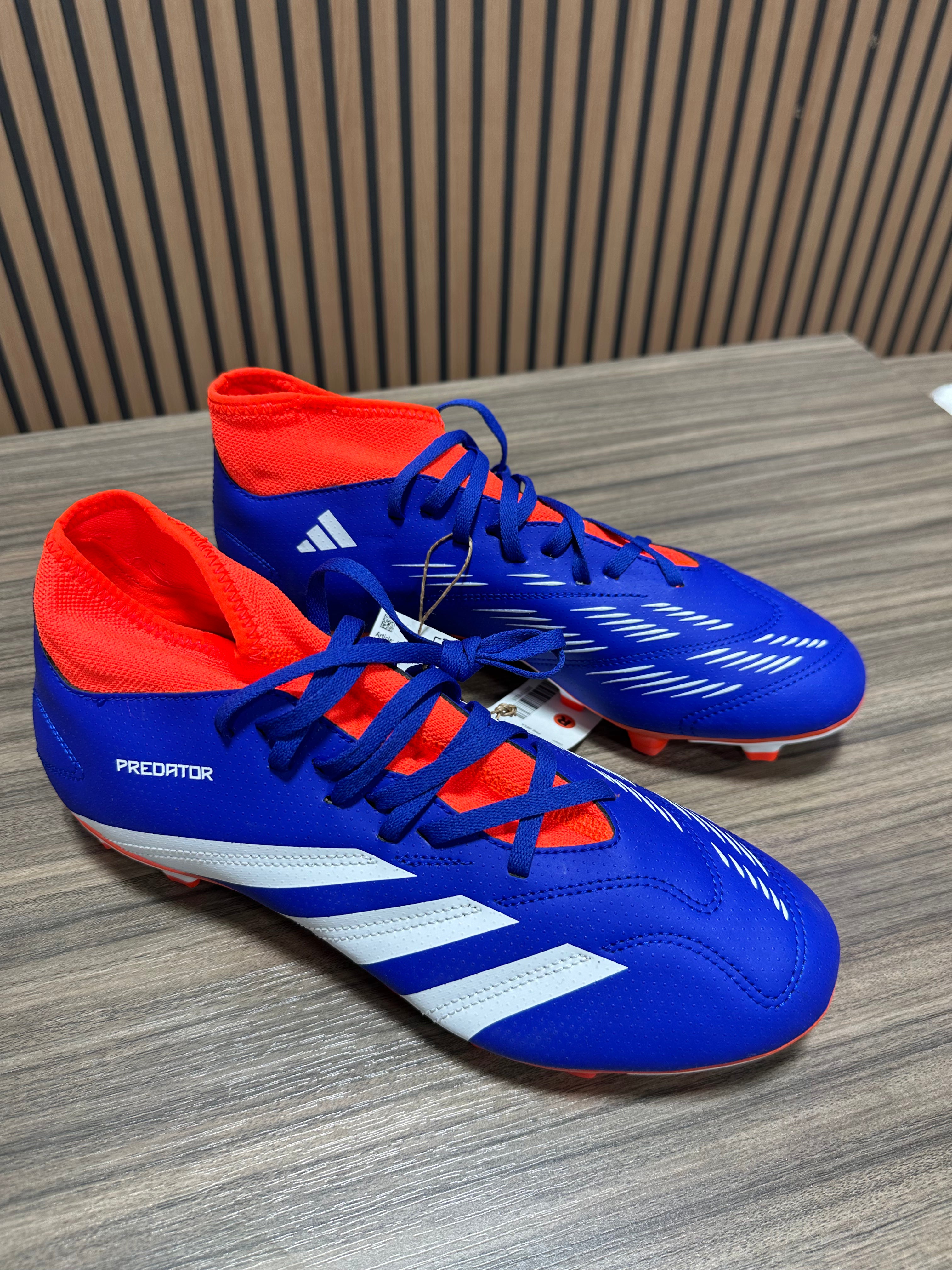 Adidas Predator League Sock firm ground soccer cleats sz 9