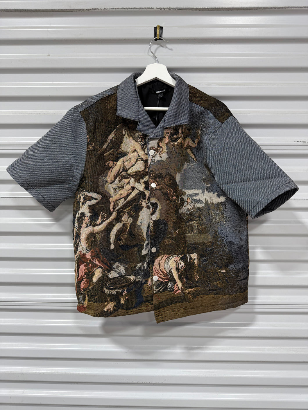 Fashionova Art Button Up Sz L