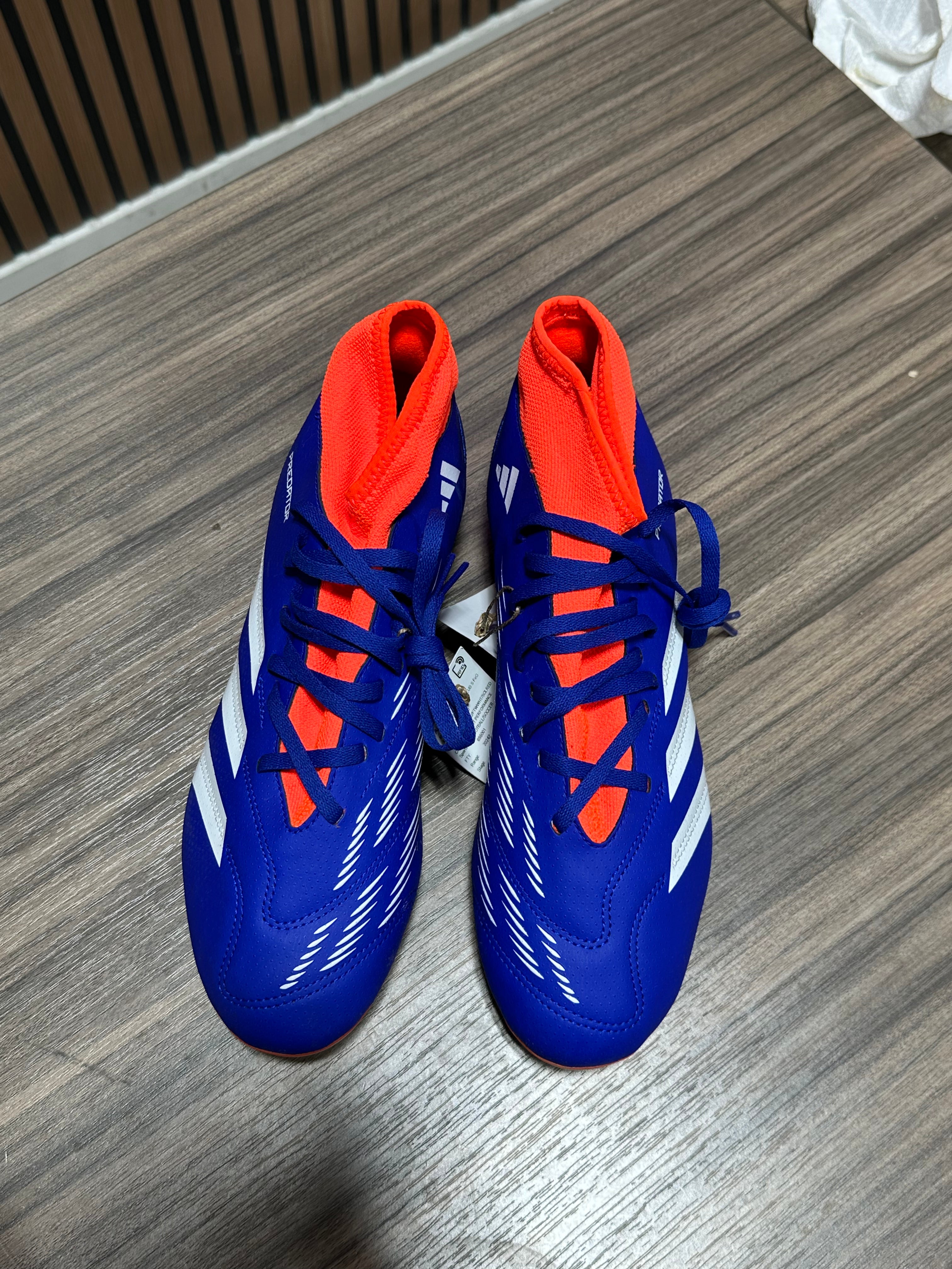 Adidas Predator League Sock firm ground soccer cleats sz 9