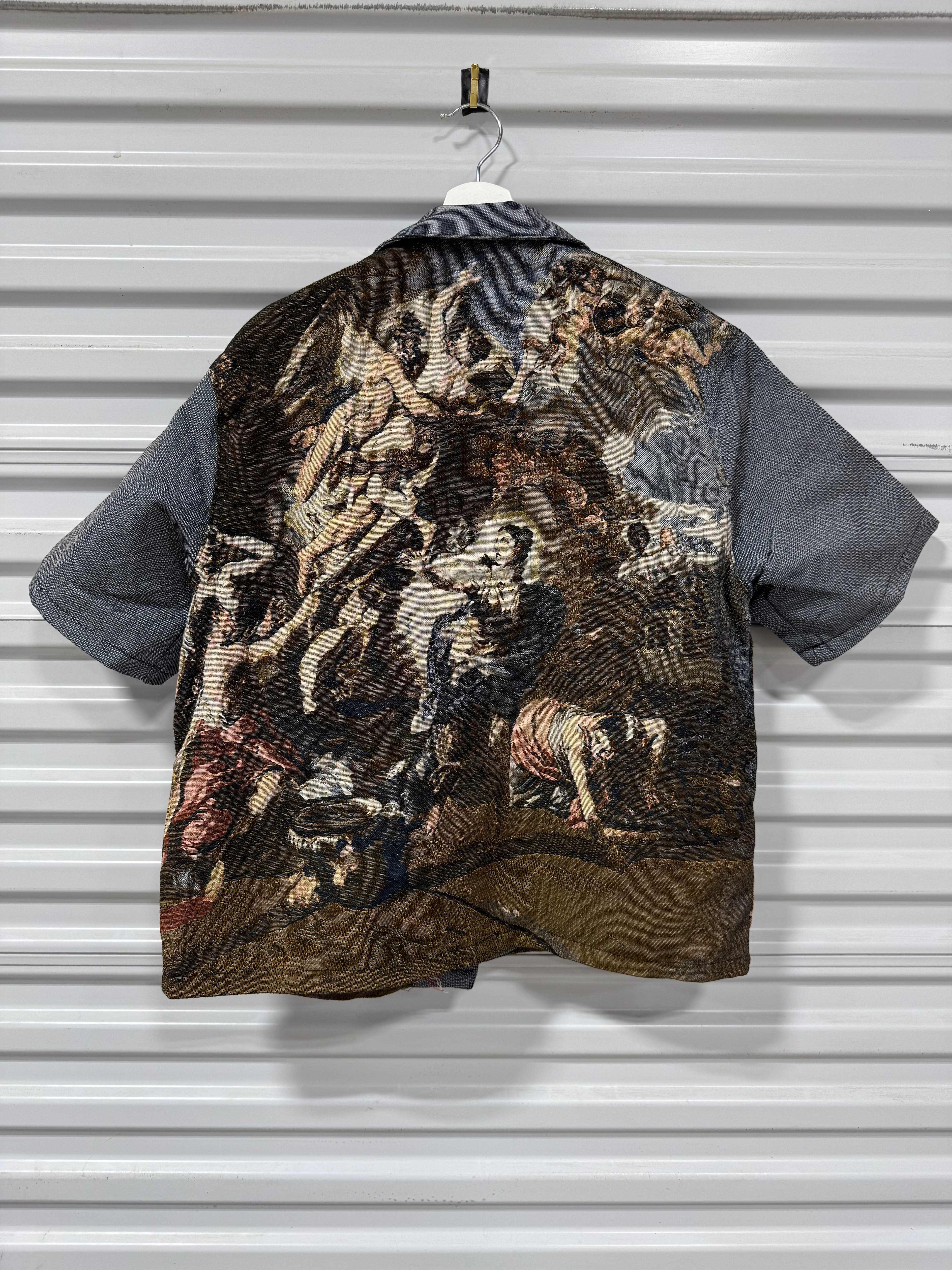 Fashionova Art Button Up Sz L
