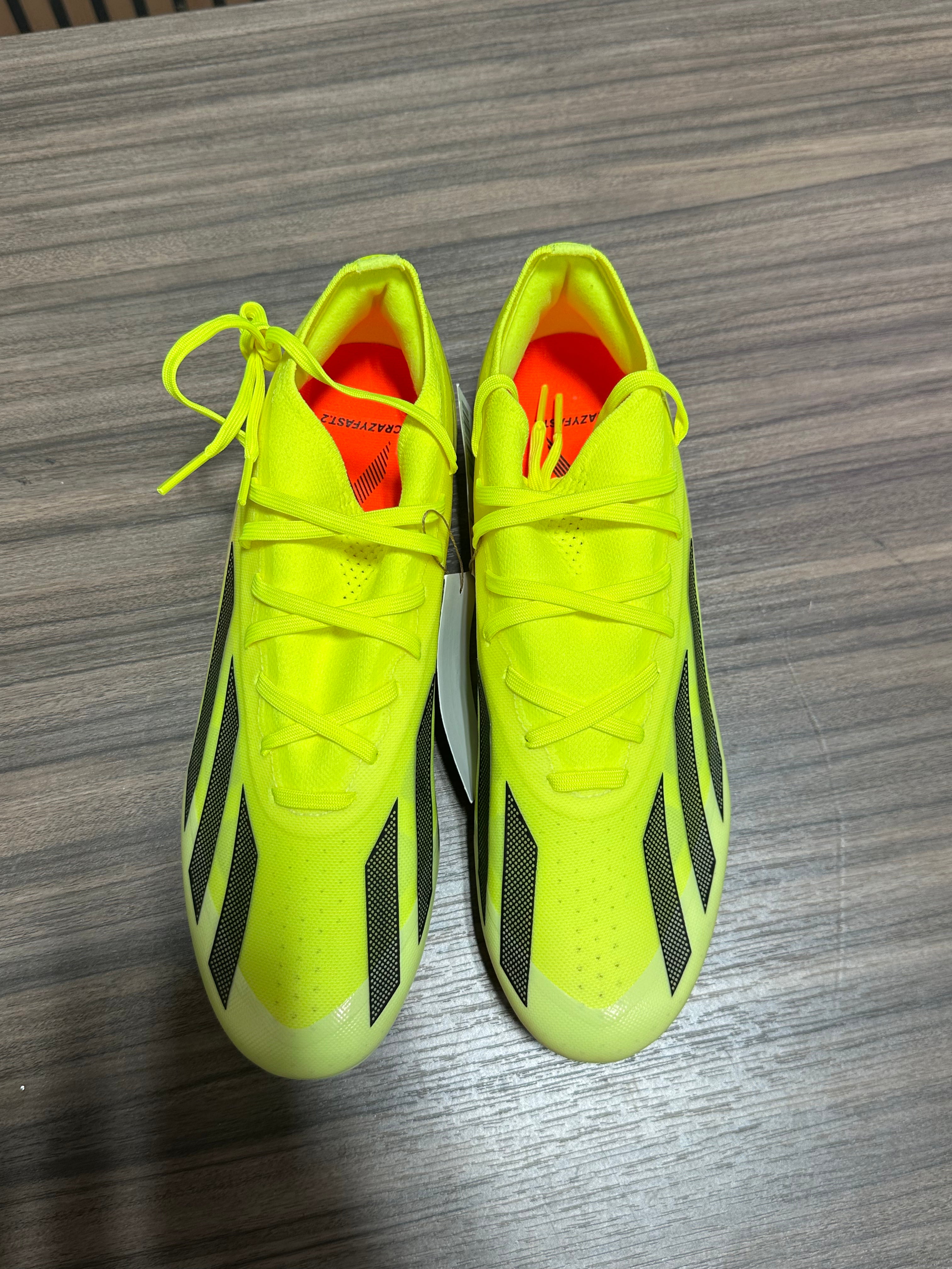 Adidas X Crazyfast Pro FG soccer cleats sz 9