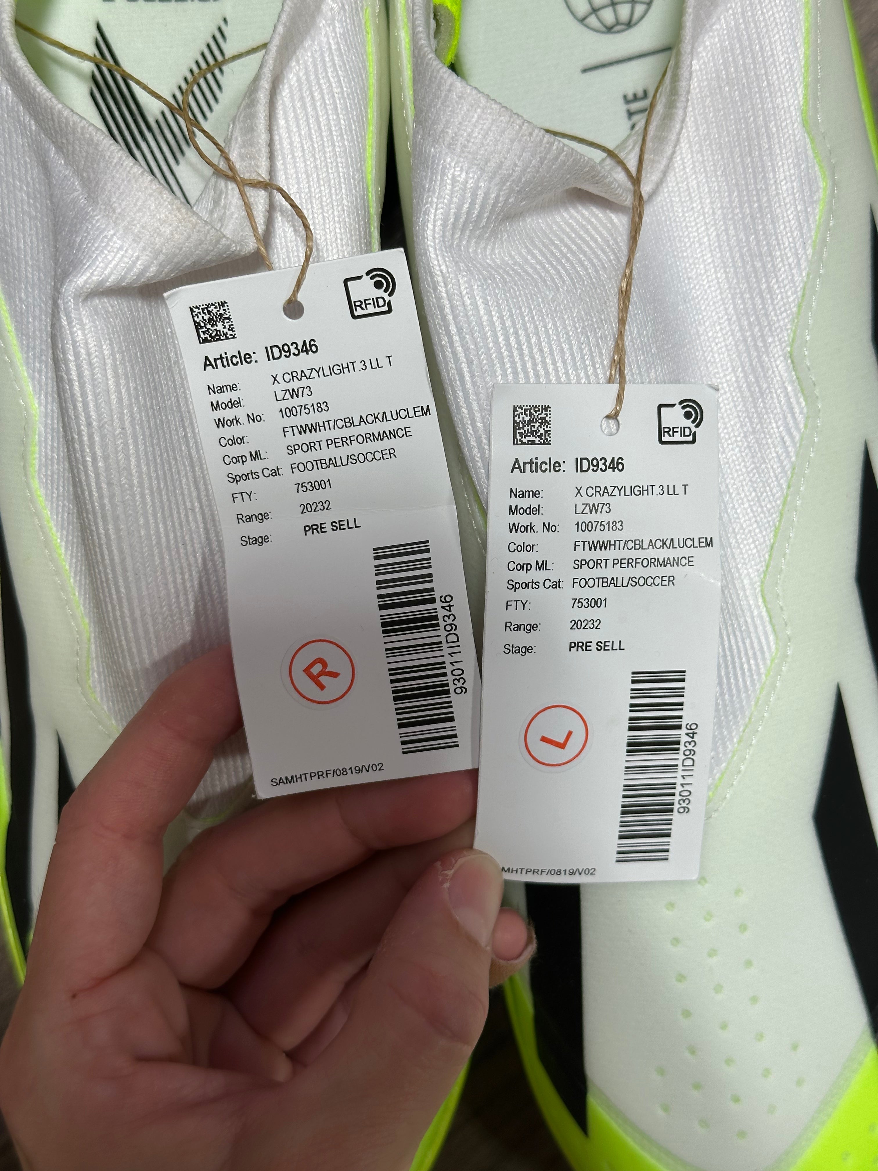 Adidas X Crazyfast.3 laceless turf soccer shoe sz 9